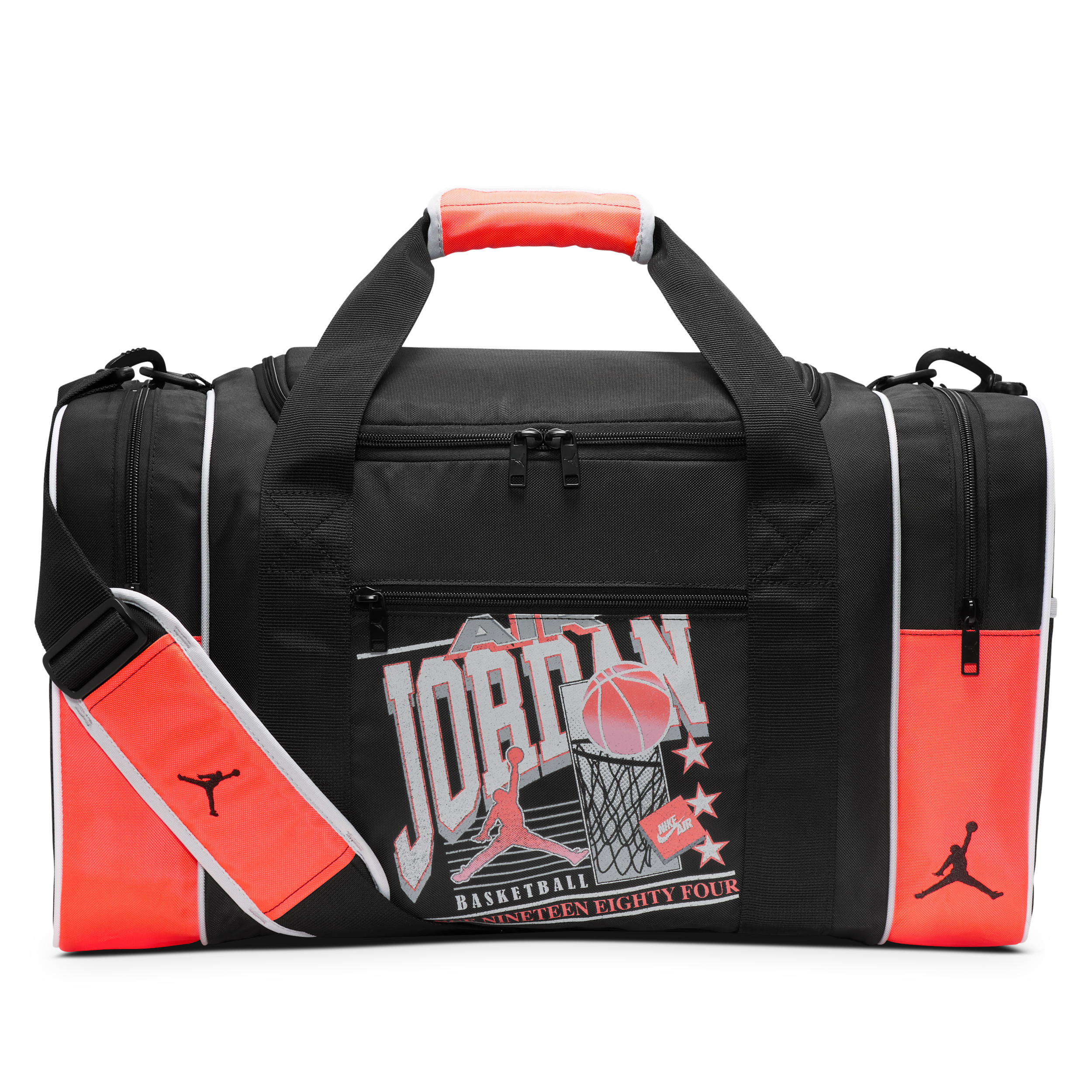 Thumbnail - Jordan 84 Vintage Duffel (51 l) - Schwarz