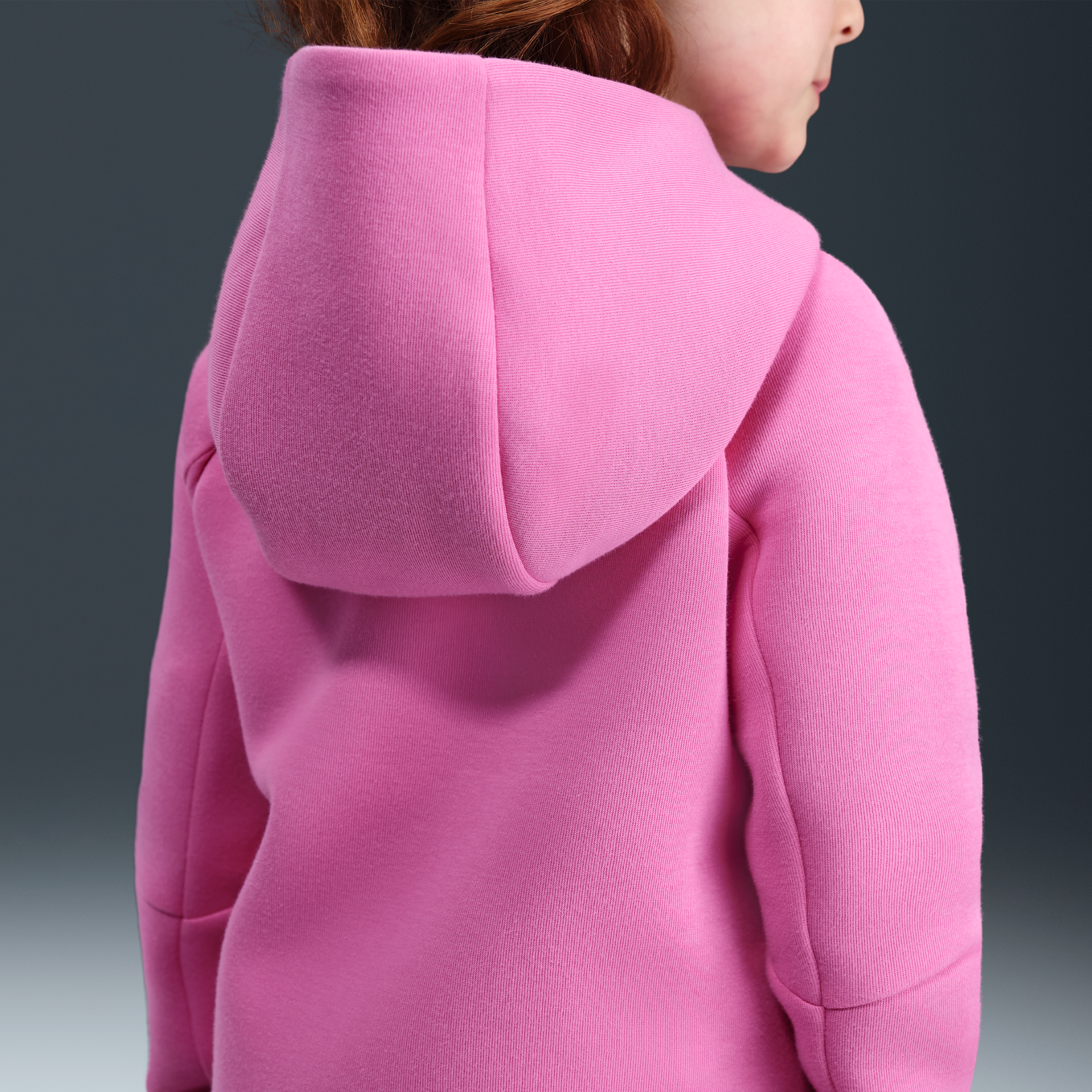 Thumbnail - Nike Tech Fleece 2-teiliges Set mit durchgehendem Reißverschluss (Kleinkinder) - Pink