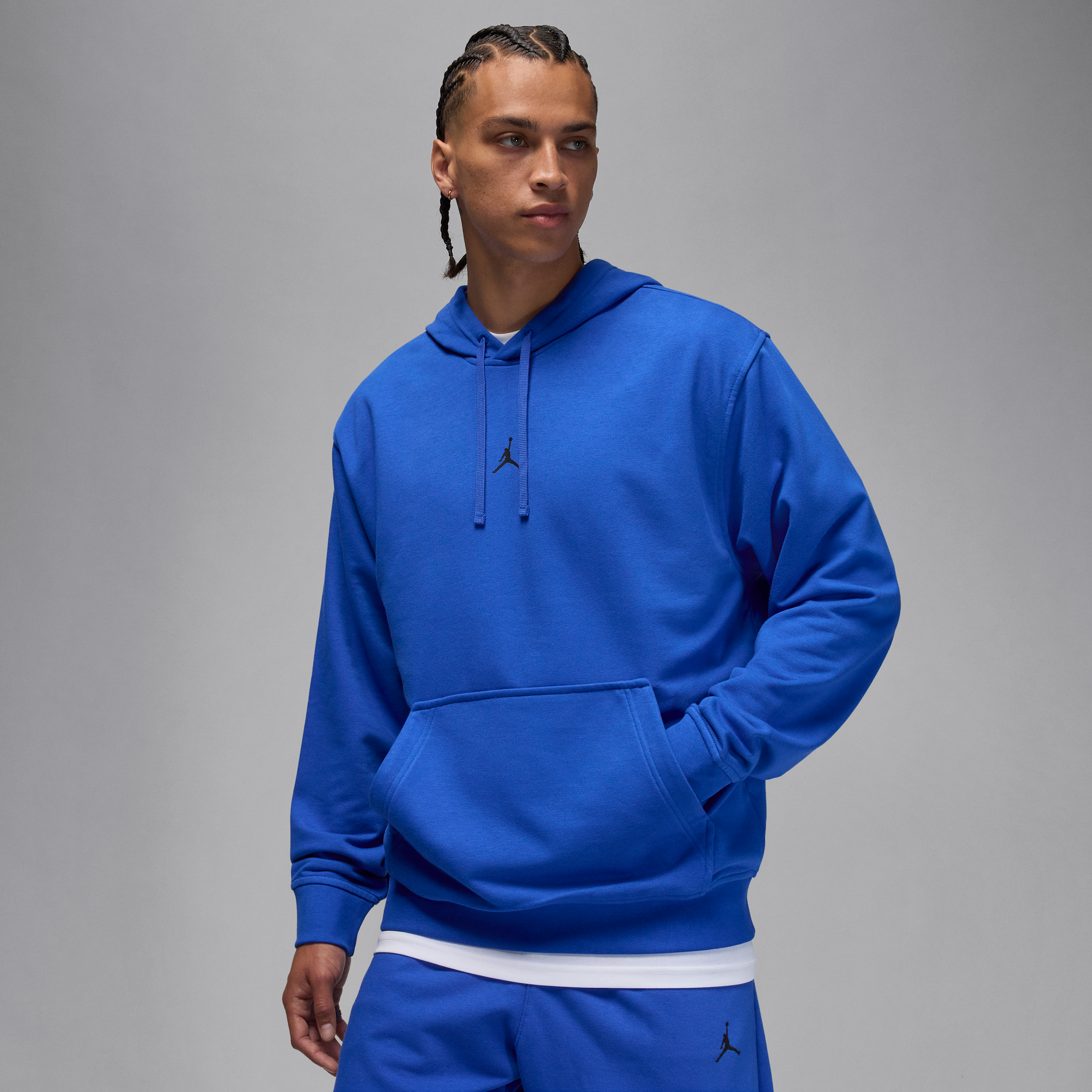 Thumbnail - Jordan Sport Crossover Dri-FIT-Hoodie (Herren) - Blau