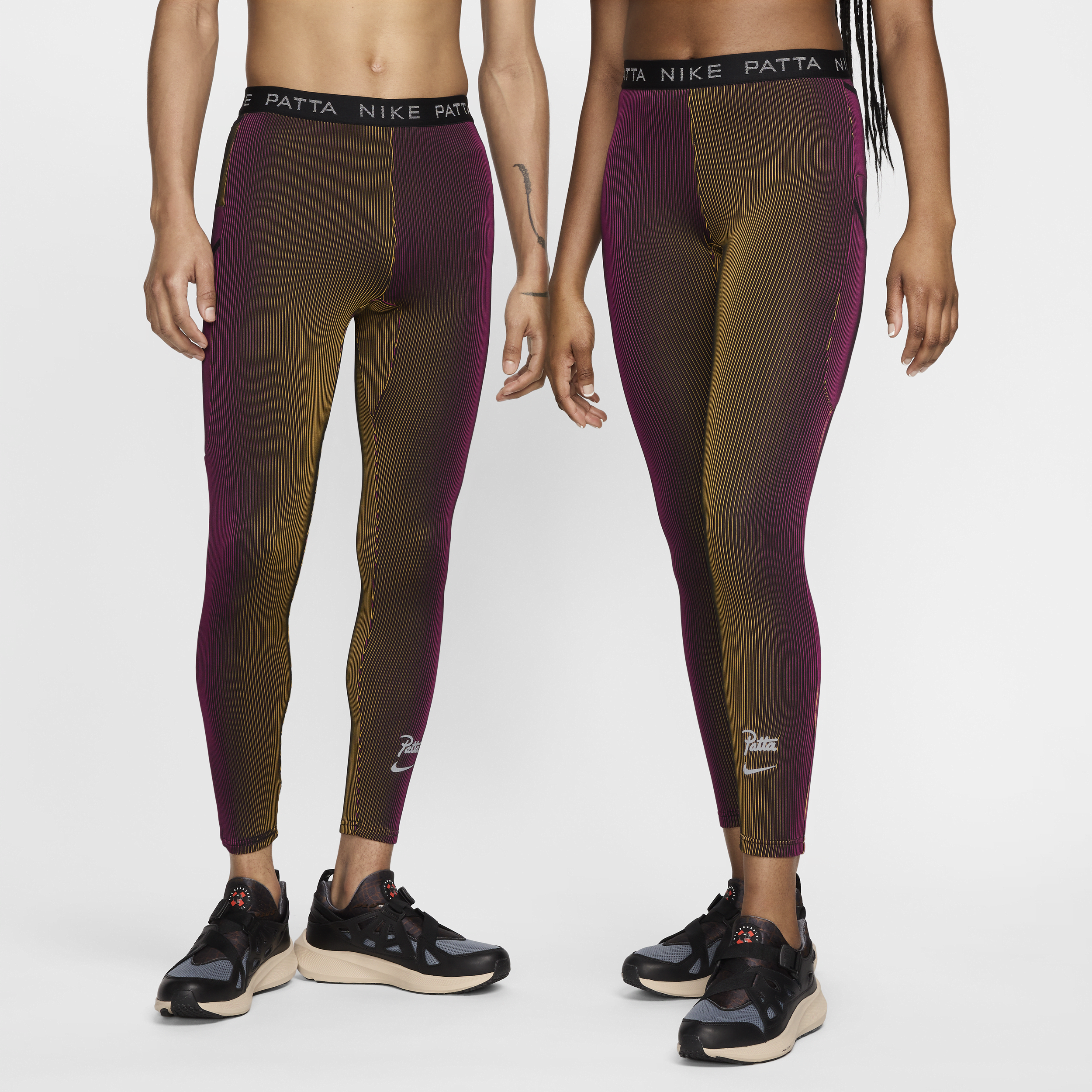 Nike x Patta Running Team legging voor heren Roze