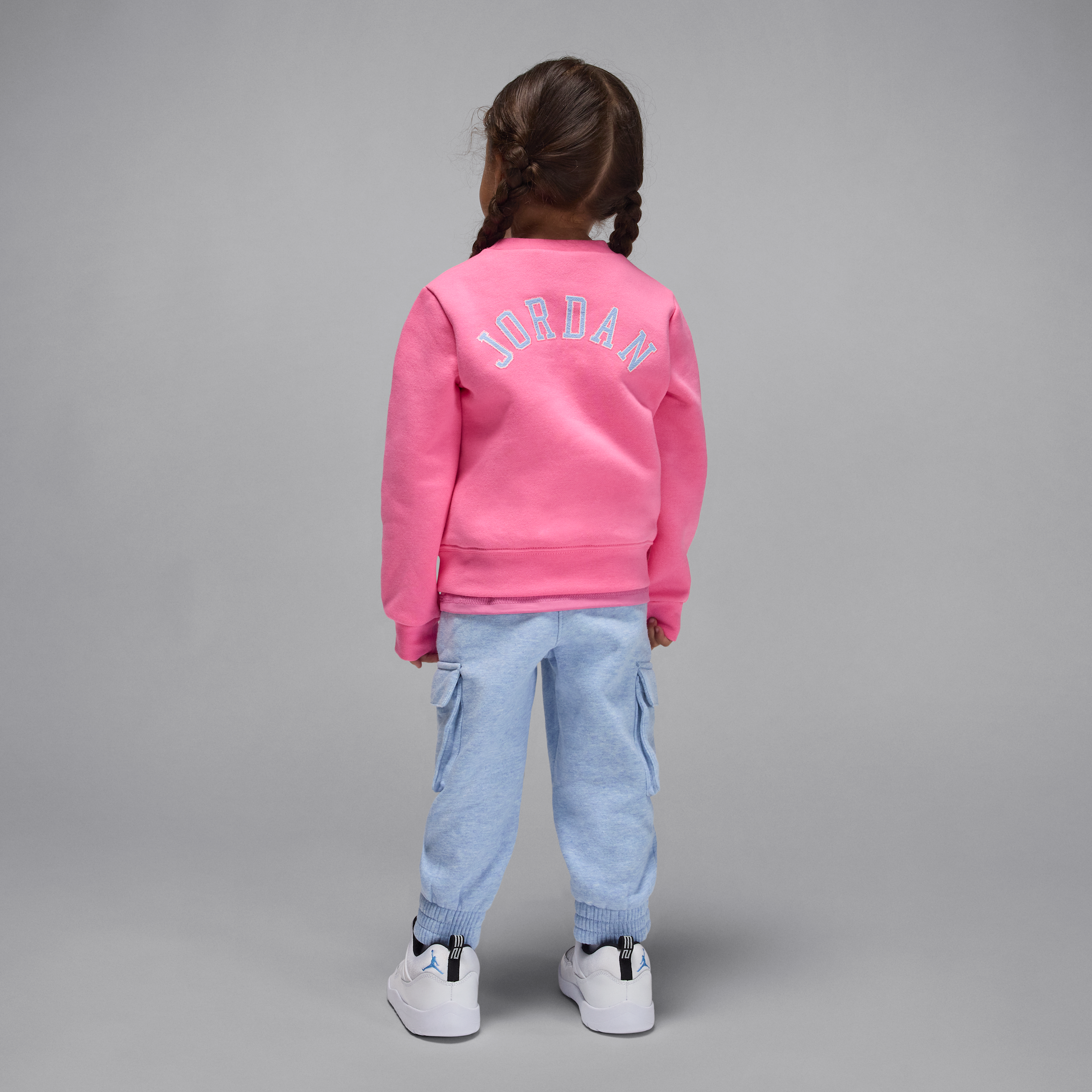 Thumbnail - Jordan Blue Jeans und Bling 2-teiliges Hosen-Set (Kleinkinder) - Blau