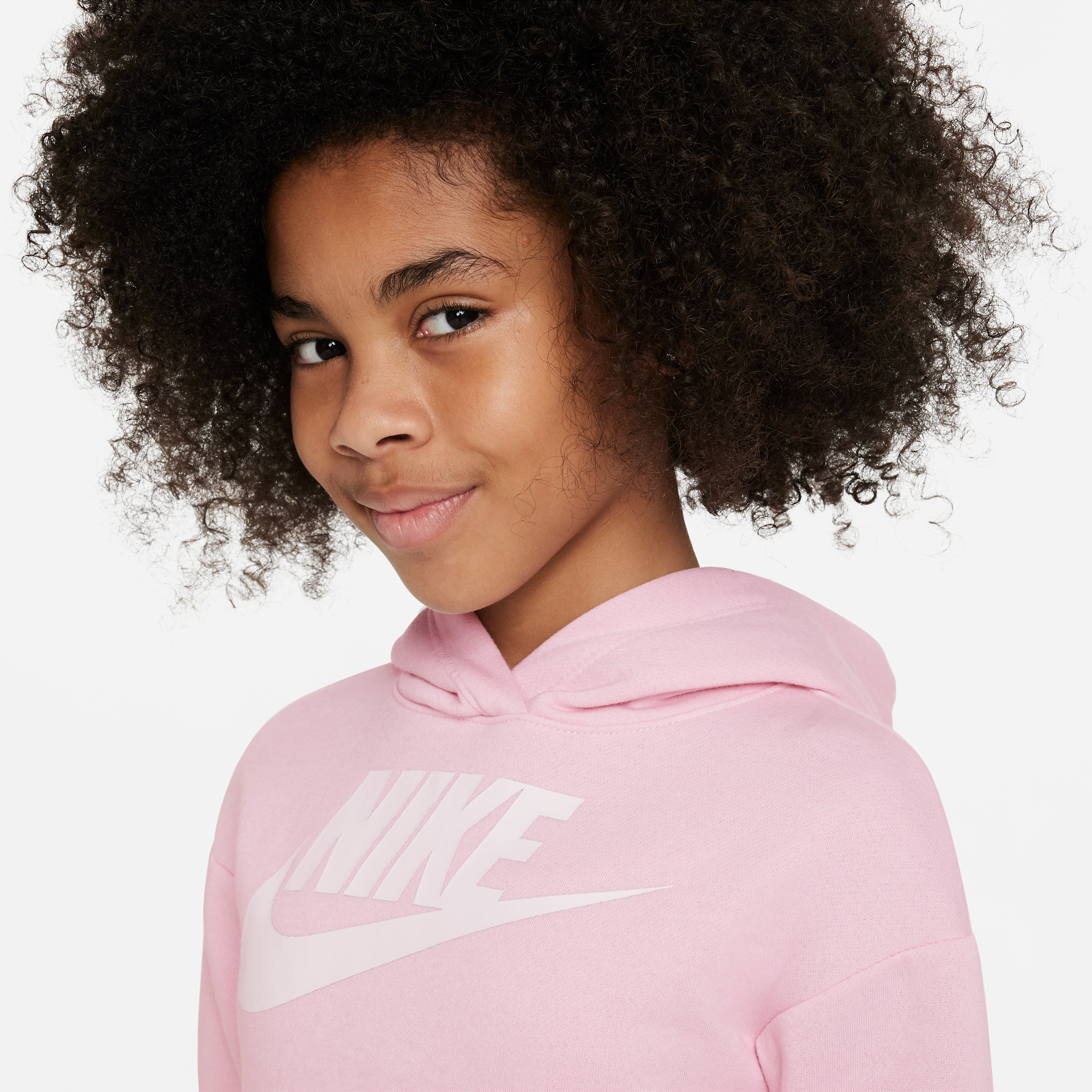 Thumbnail - Nike Club Fleece Hoodie für jüngere Kinder - Pink