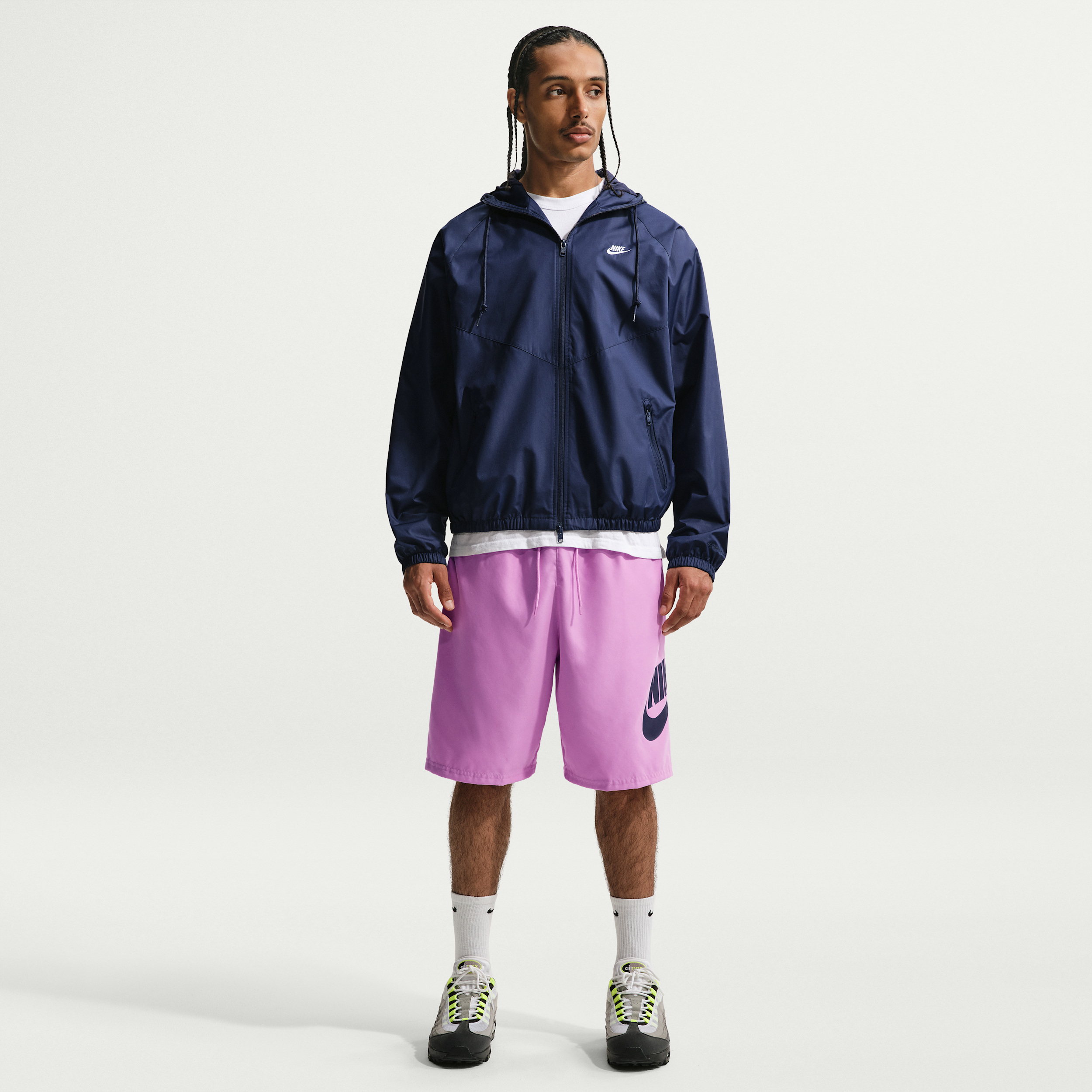 Shorts in tessuto Nike Club – Uomo - Viola