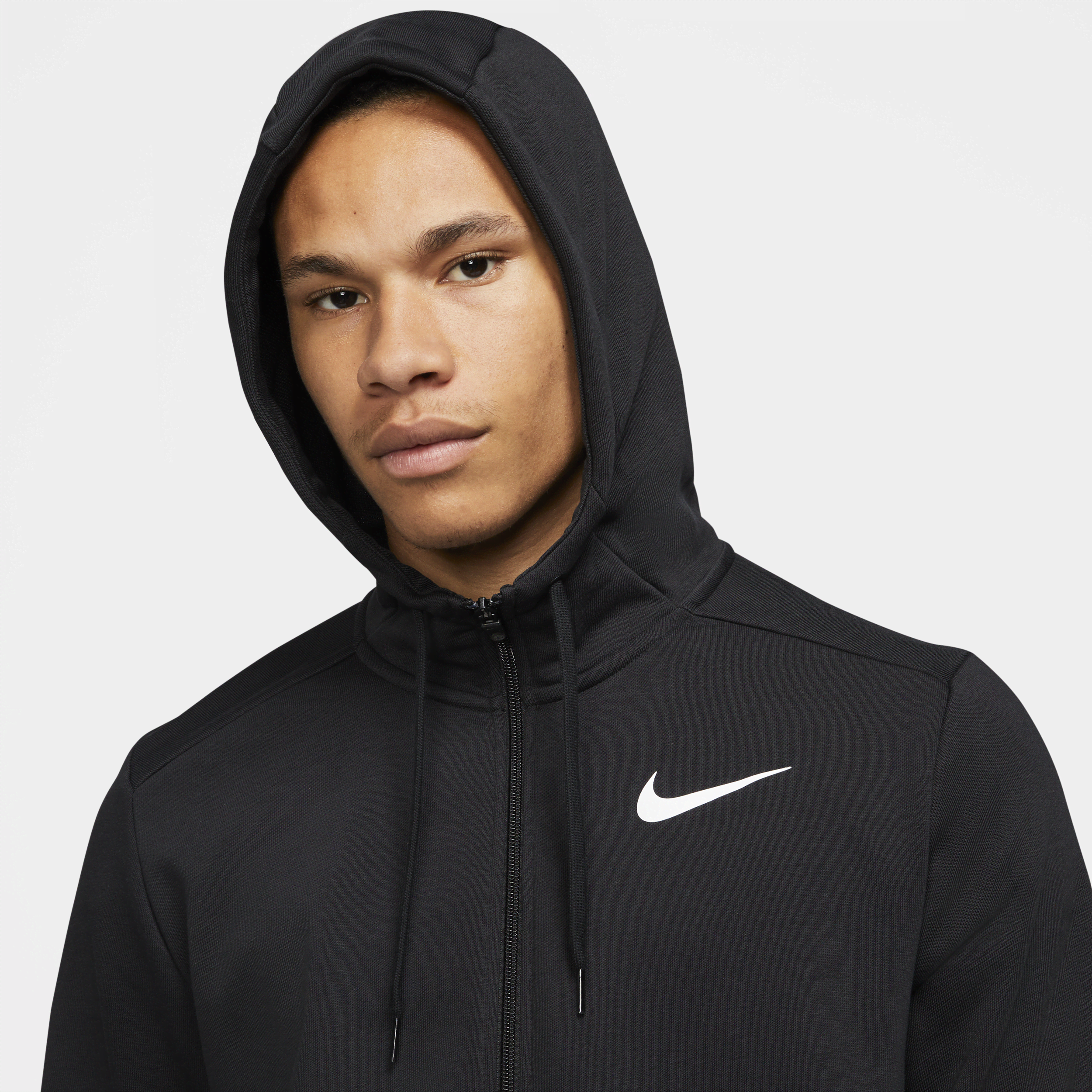 Sweat à capuche de fitness à zip Dri-FIT Nike Dry pour homme - Noir