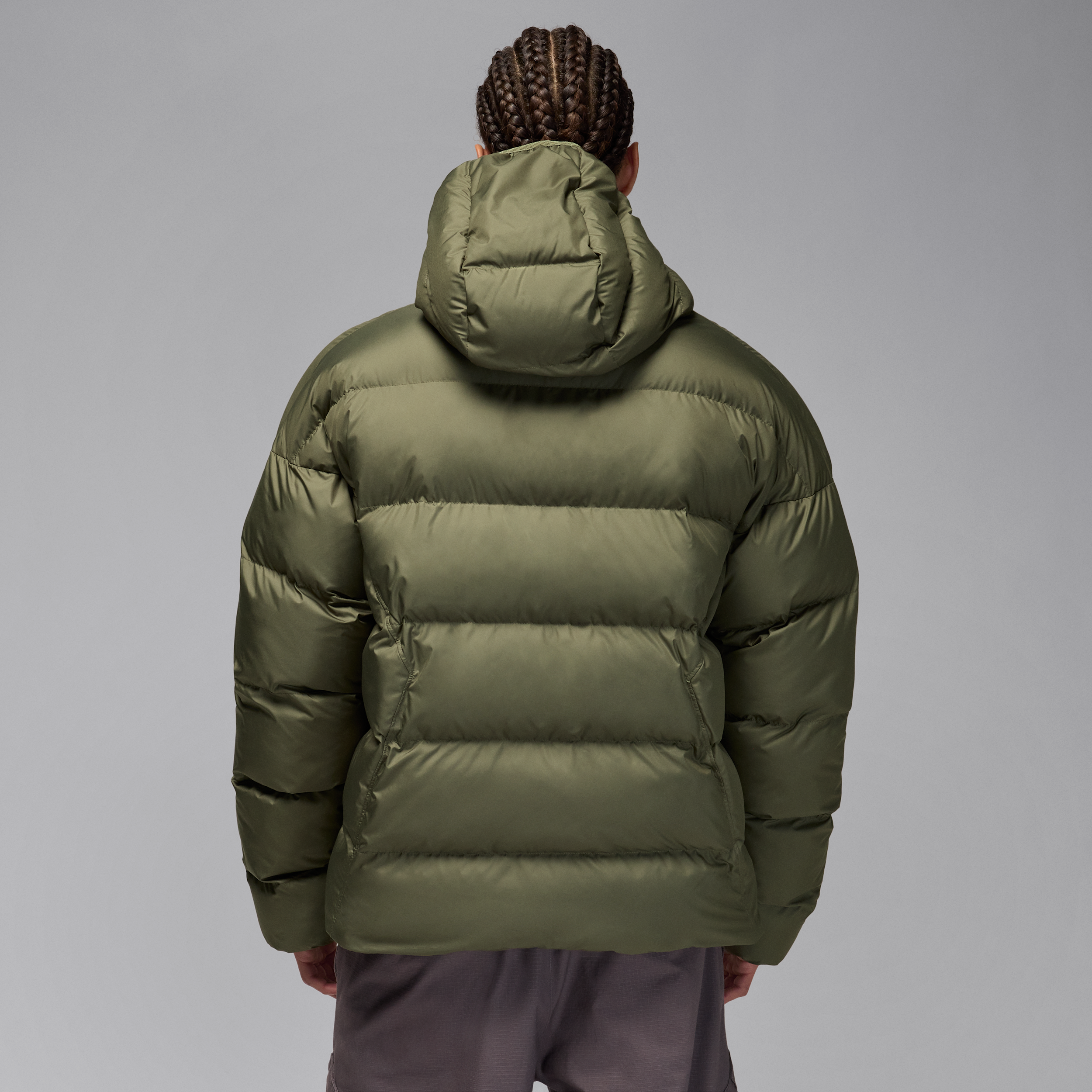 Thumbnail - Jordan Brooklyn Therma-FIT Puffer-Jacke (Herren) - Grün