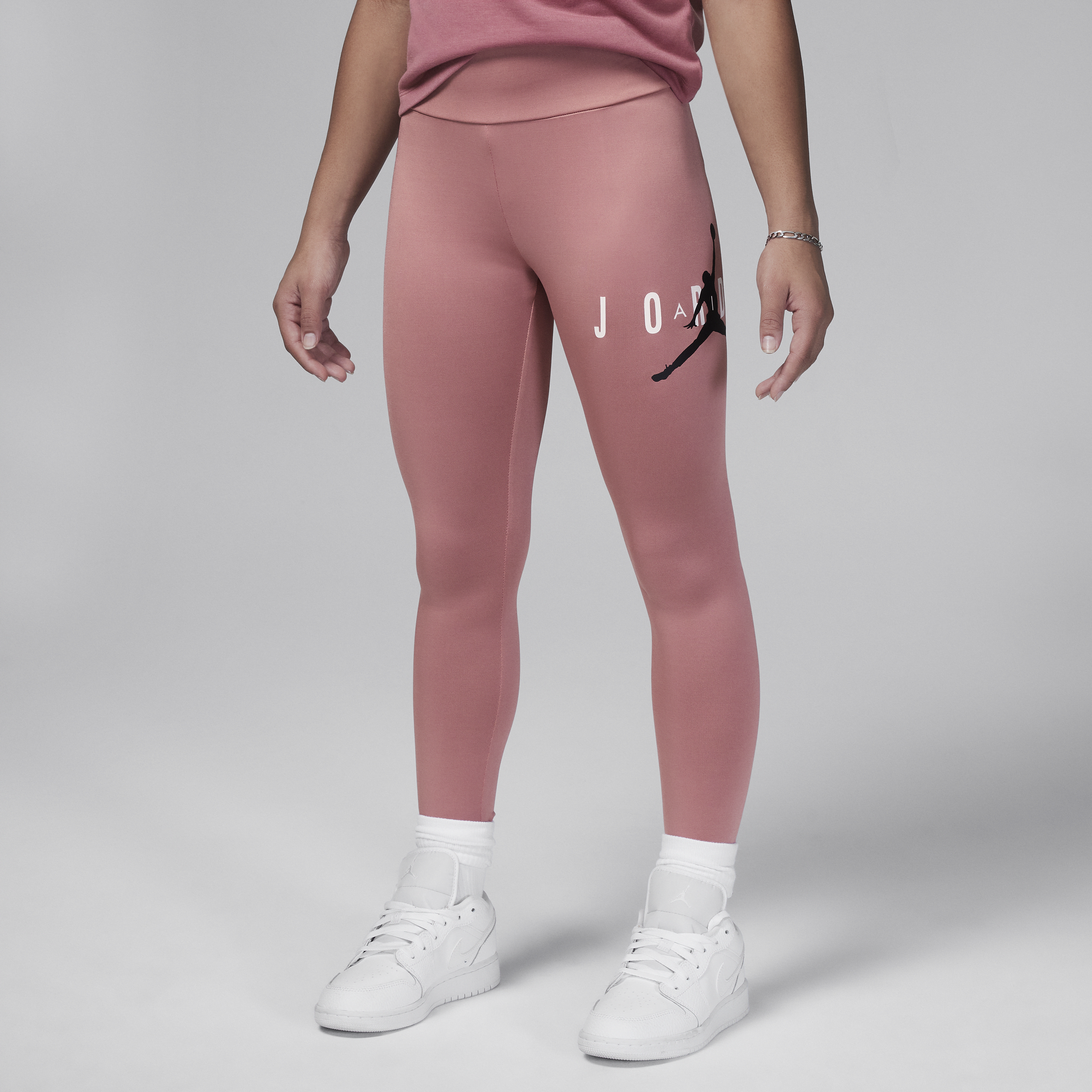 Image of Jordan Jumpman duurzame legging voor kids - Roze