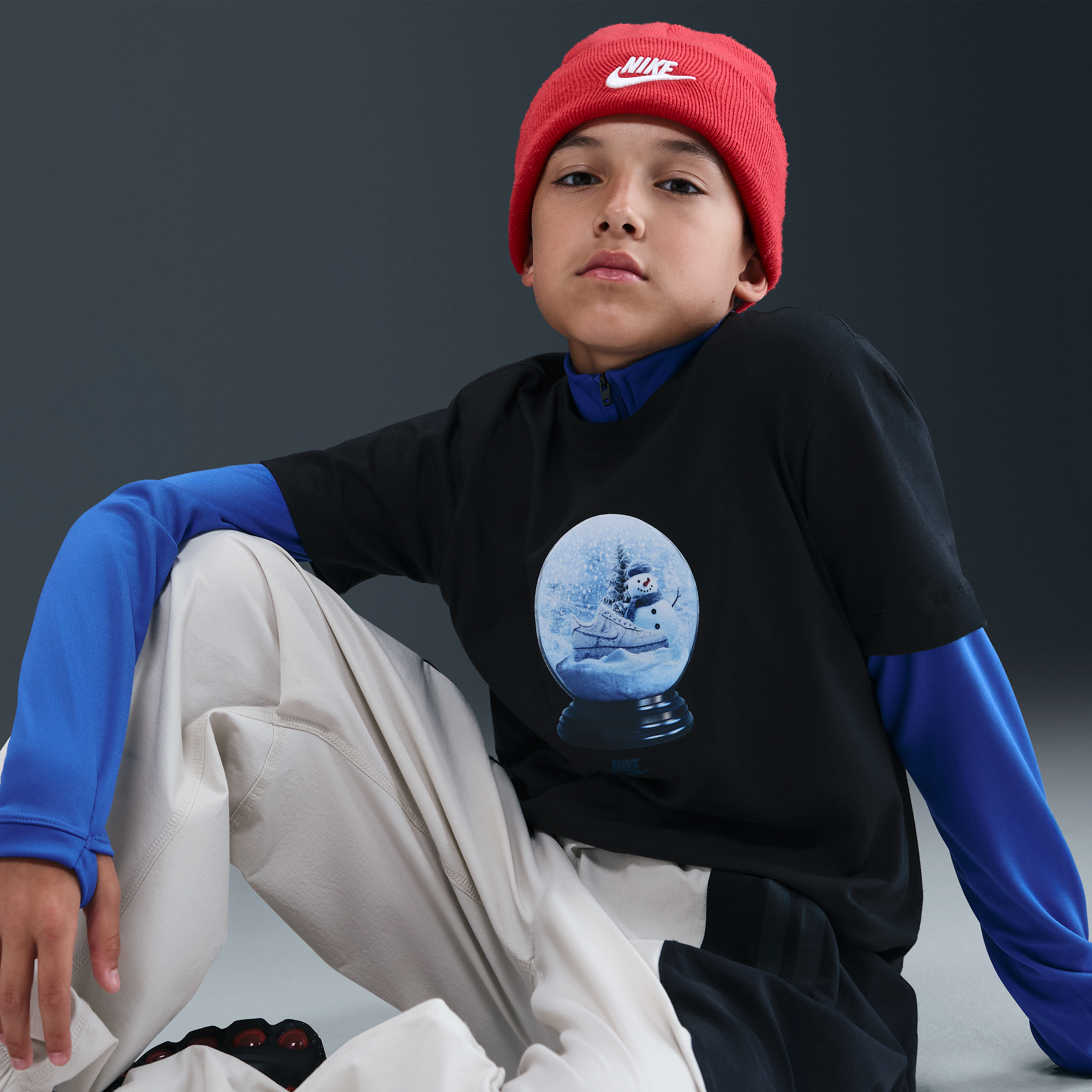 Thumbnail - Nike T-Shirt (ältere Kinder) - Schwarz