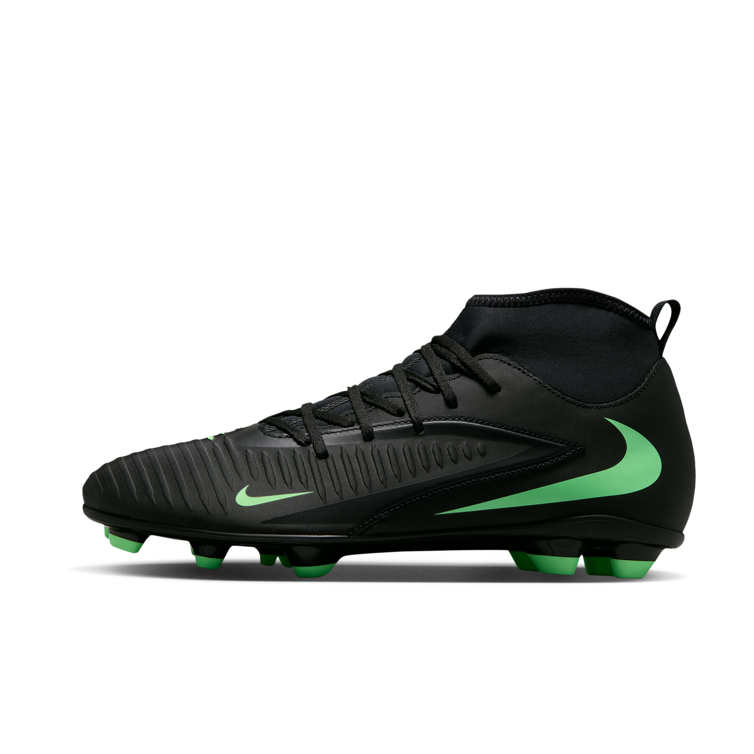 Korki piłkarskie na różne typy nawierzchni Nike Phantom 6 High Club - Czerń