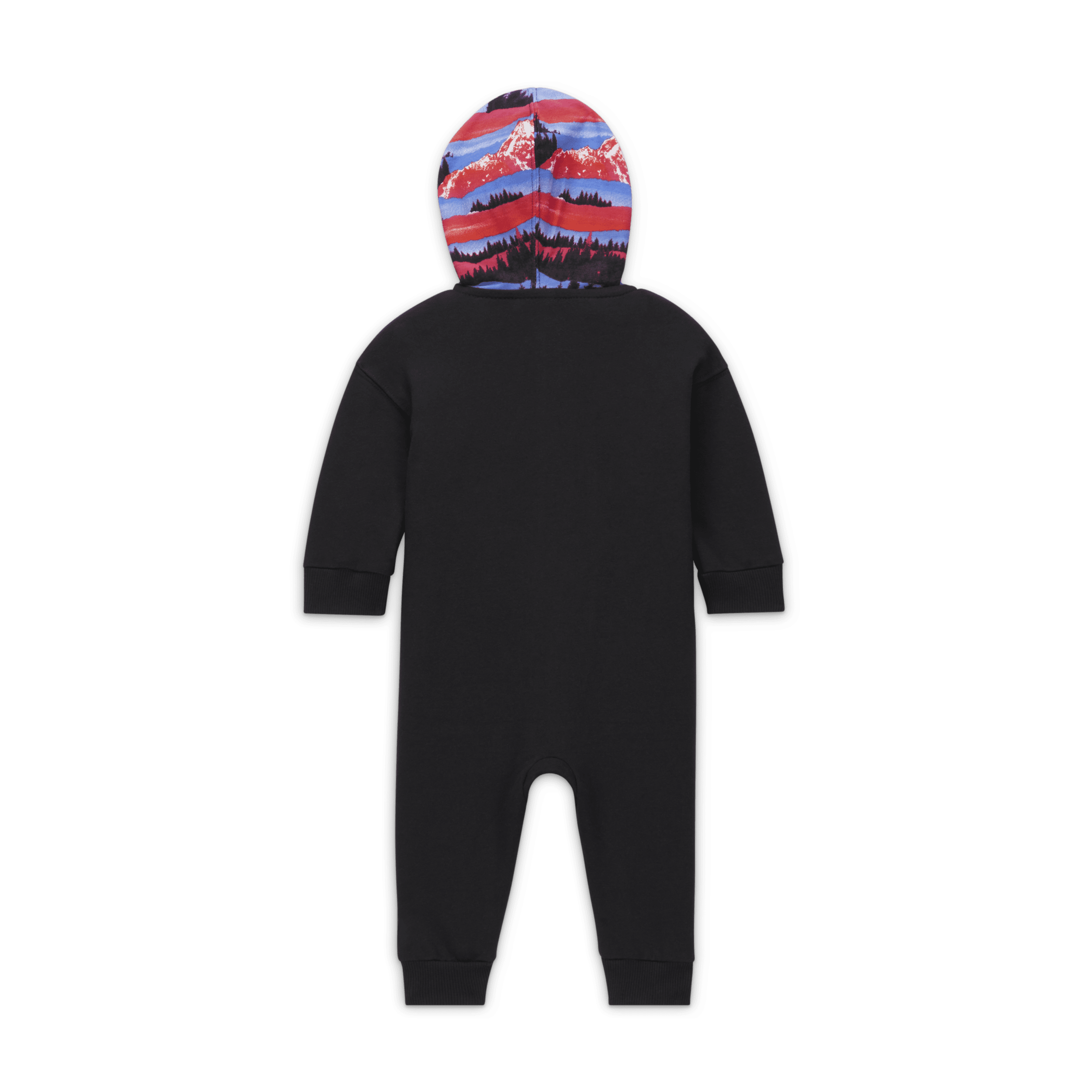 Nike Sportswear Snow Day Hooded coverall voor baby's Zwart