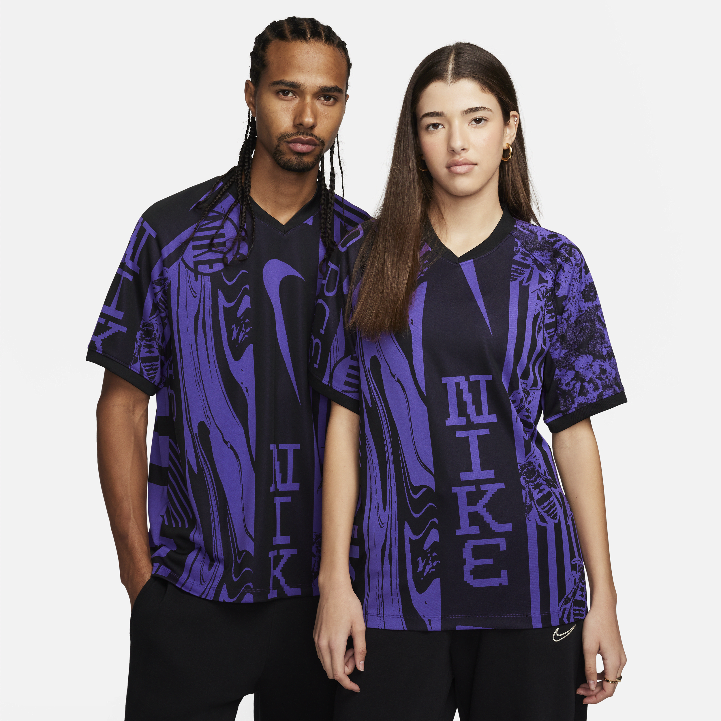 Nike Culture of Football Dri-FIT voetbalshirt met korte mouwen voor heren Zwart