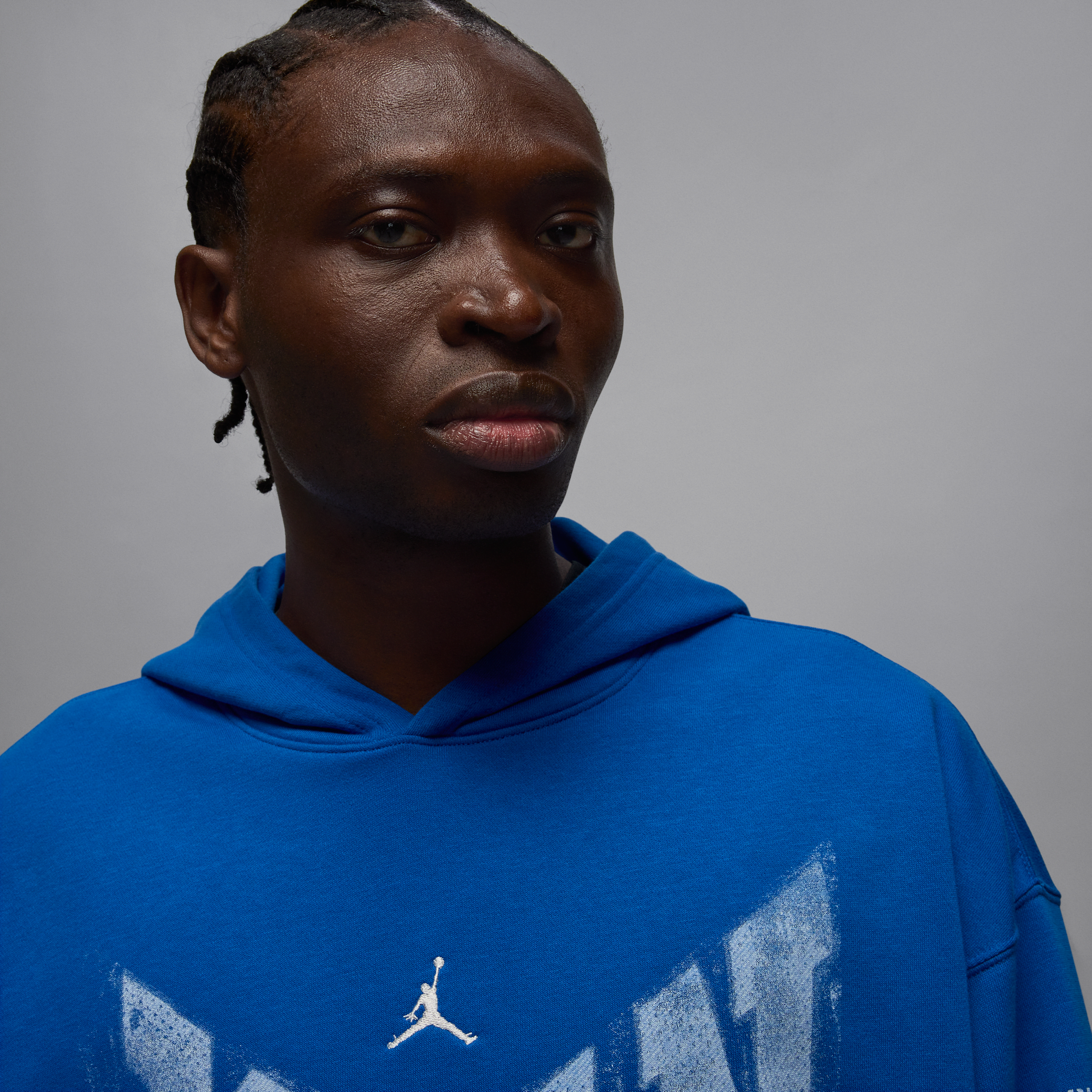 Thumbnail - Jordan Brooklyn College-Hoodie (Herren) - Blau