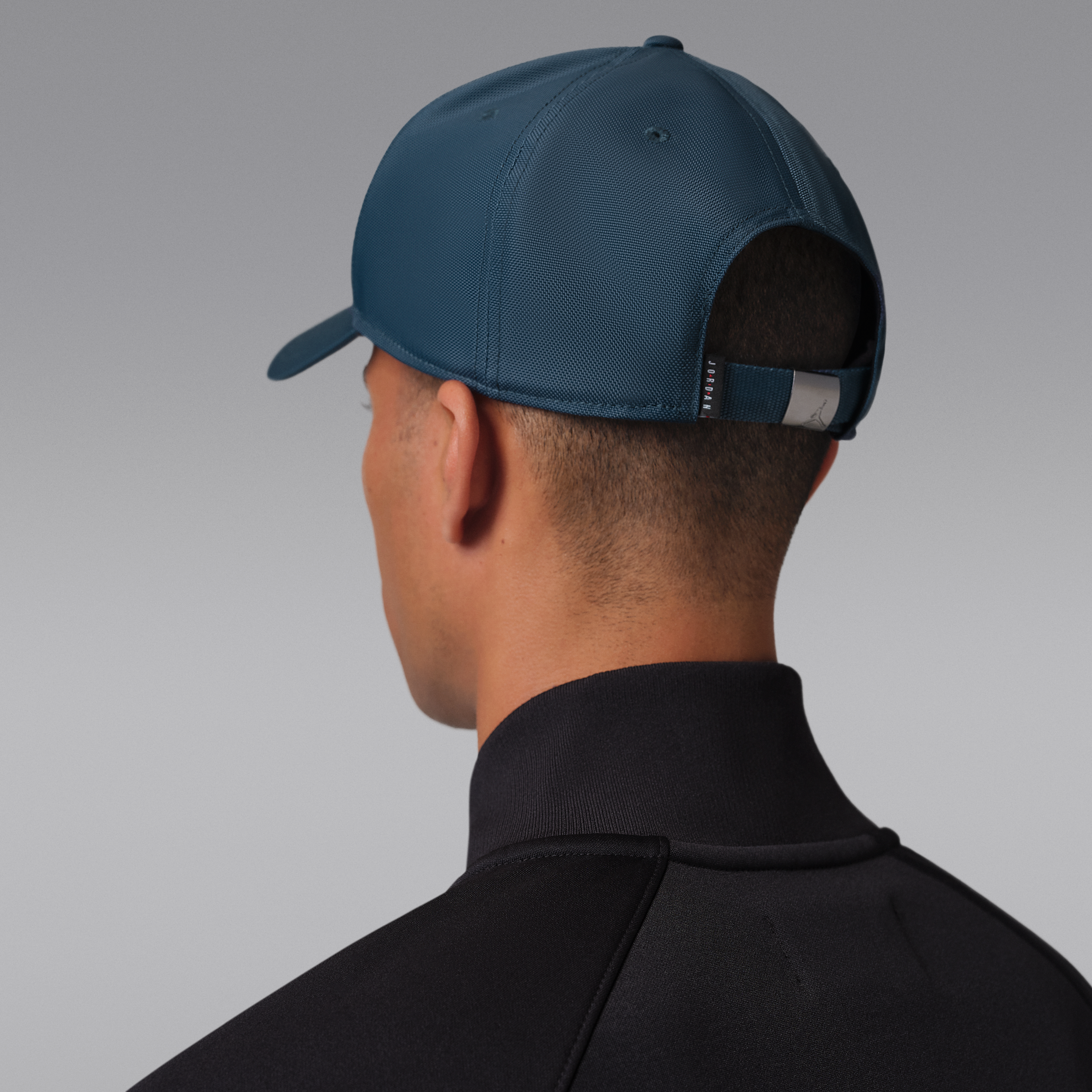 Thumbnail - Jordan Rise strukturierte Cap mit Jumpman aus Metall - Blau