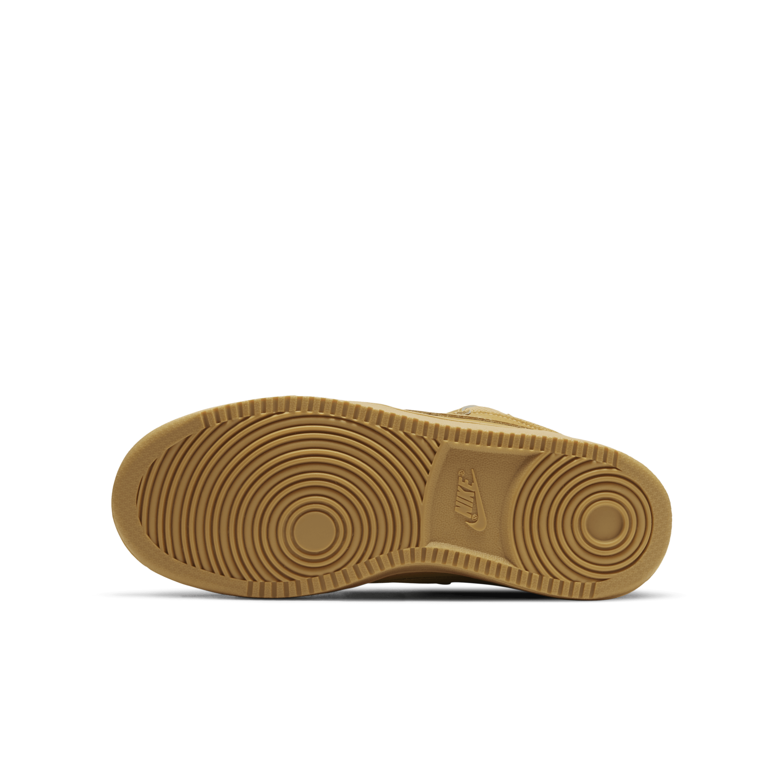 Nike Court Borough Mid sko til store barn - Gul - AA3458-700