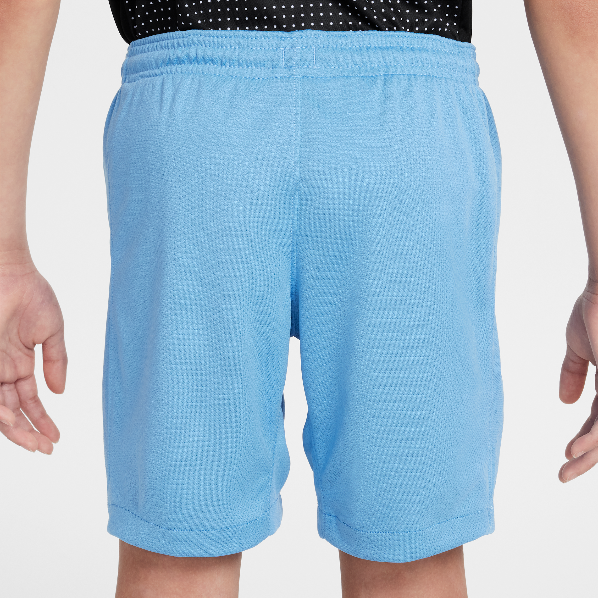 Thumbnail - Niederlande 2025/26 Stadium Away Nike Replika-Fußballshorts mit Dri-FIT-Technologie (ältere Kinder) - Blau