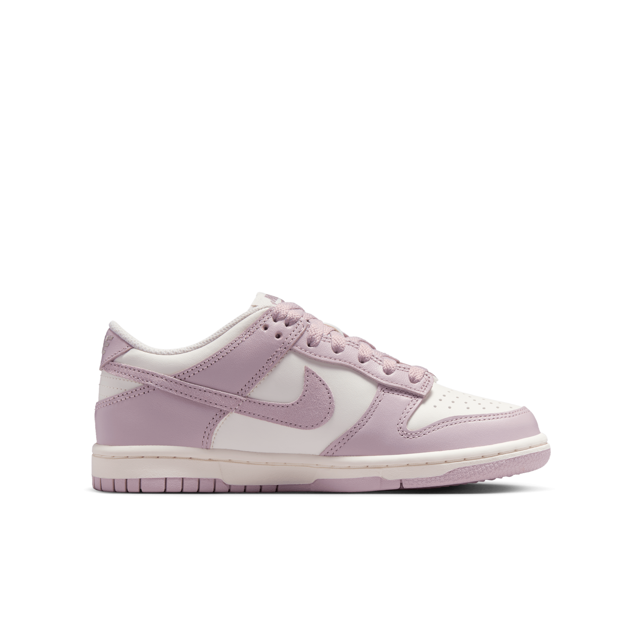 Chaussure Nike Dunk Low pour ado - Blanc
