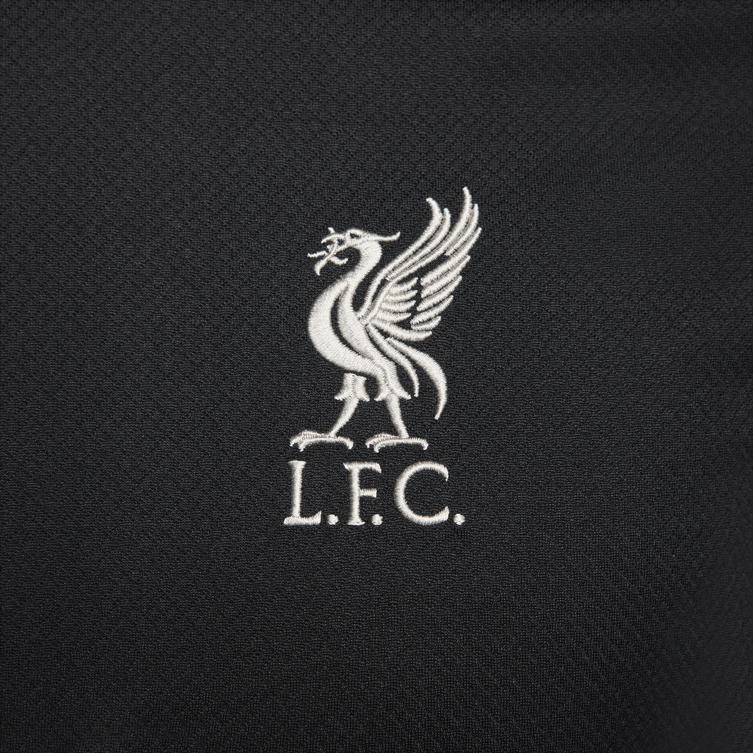 Nike Liverpool FC Strike Dri-FIT knit voetbaltop met korte mouwen voor heren Zwart