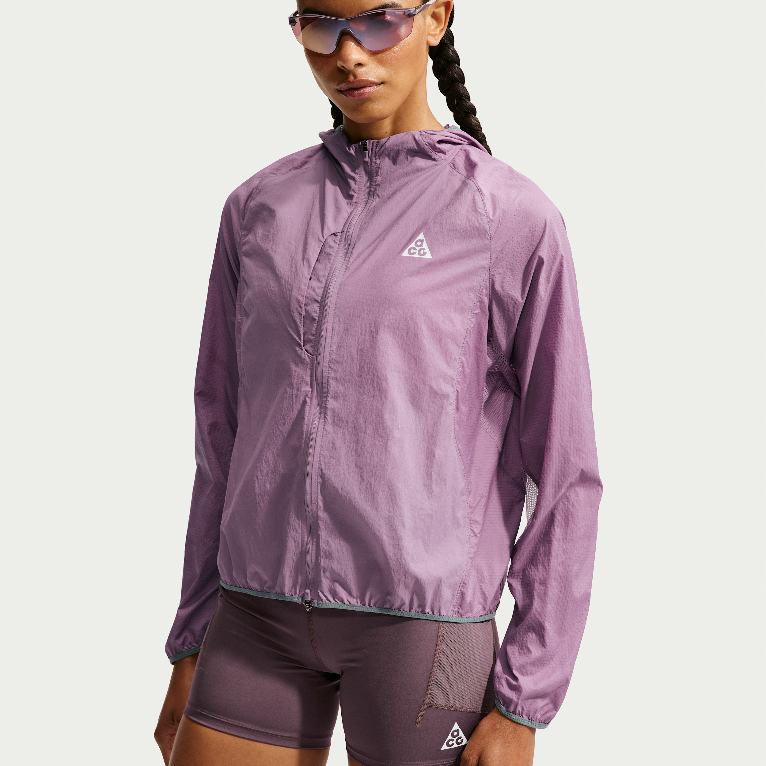 Nike Veste De Trail Avec Protection Uv Acg Aireez Pour
