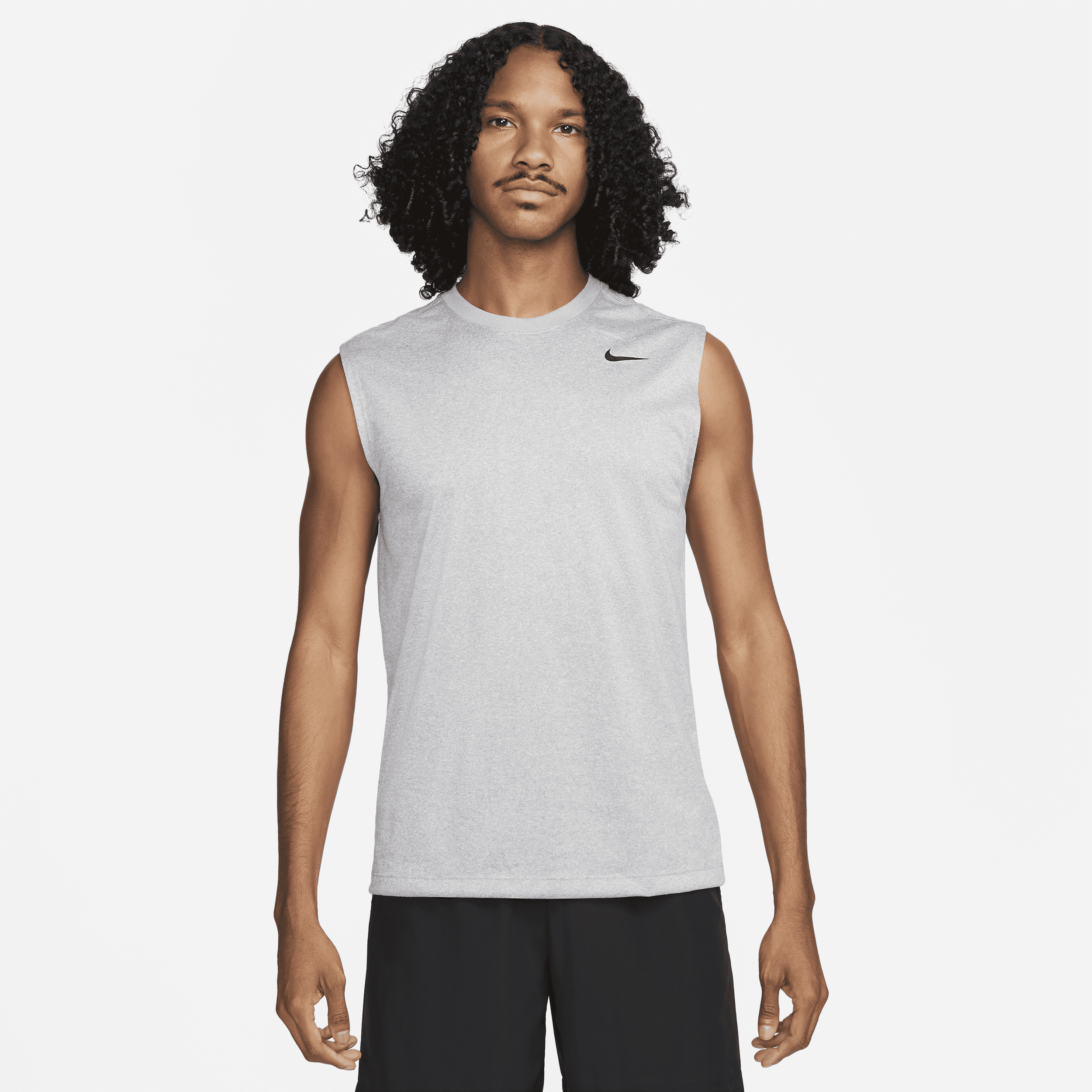 Nike Dri-FIT Legend Men's Sleeveless Fitness T-Shirt - Grey