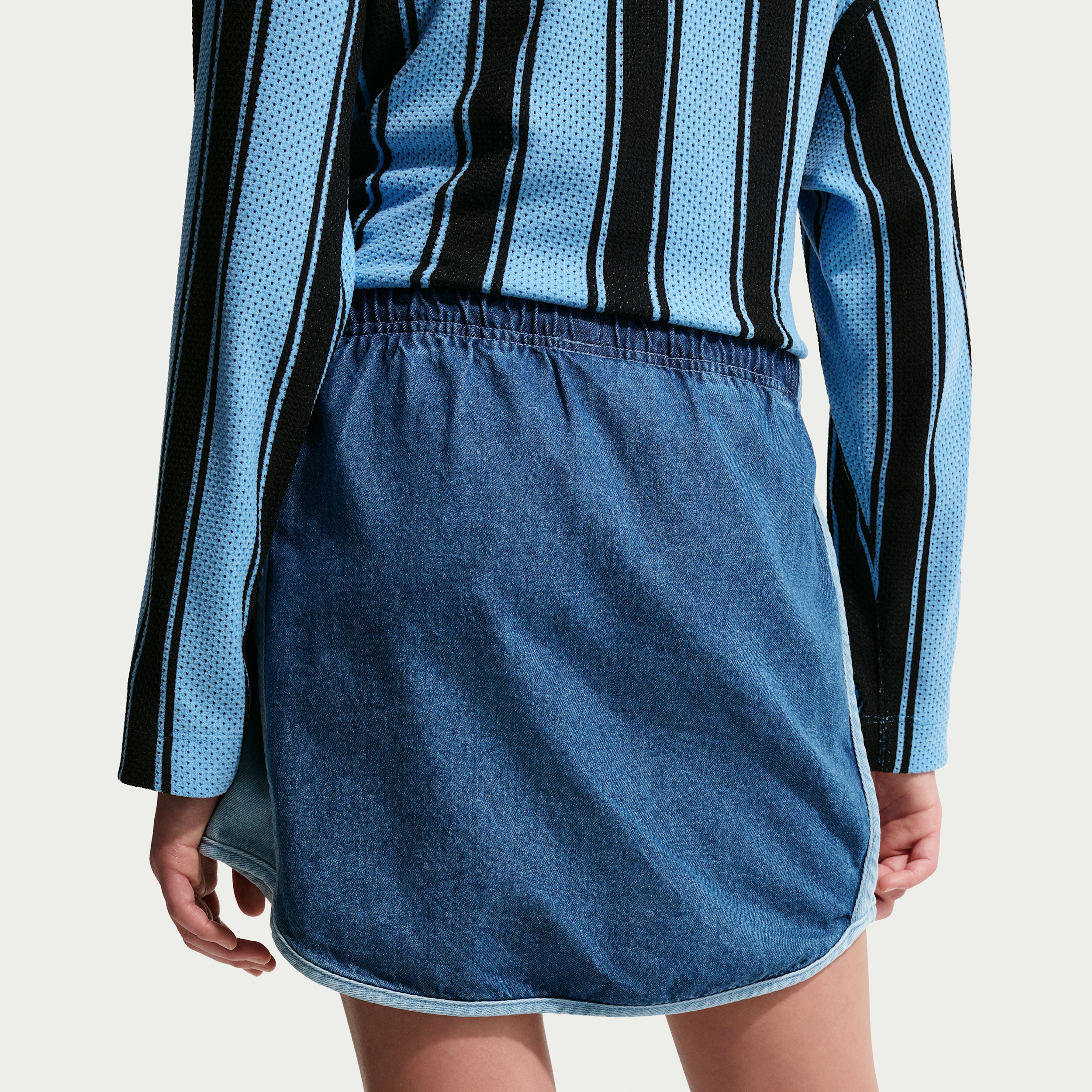 Thumbnail - Nike Collection Denimrock (ältere Kinder, Mädchen) - Blau