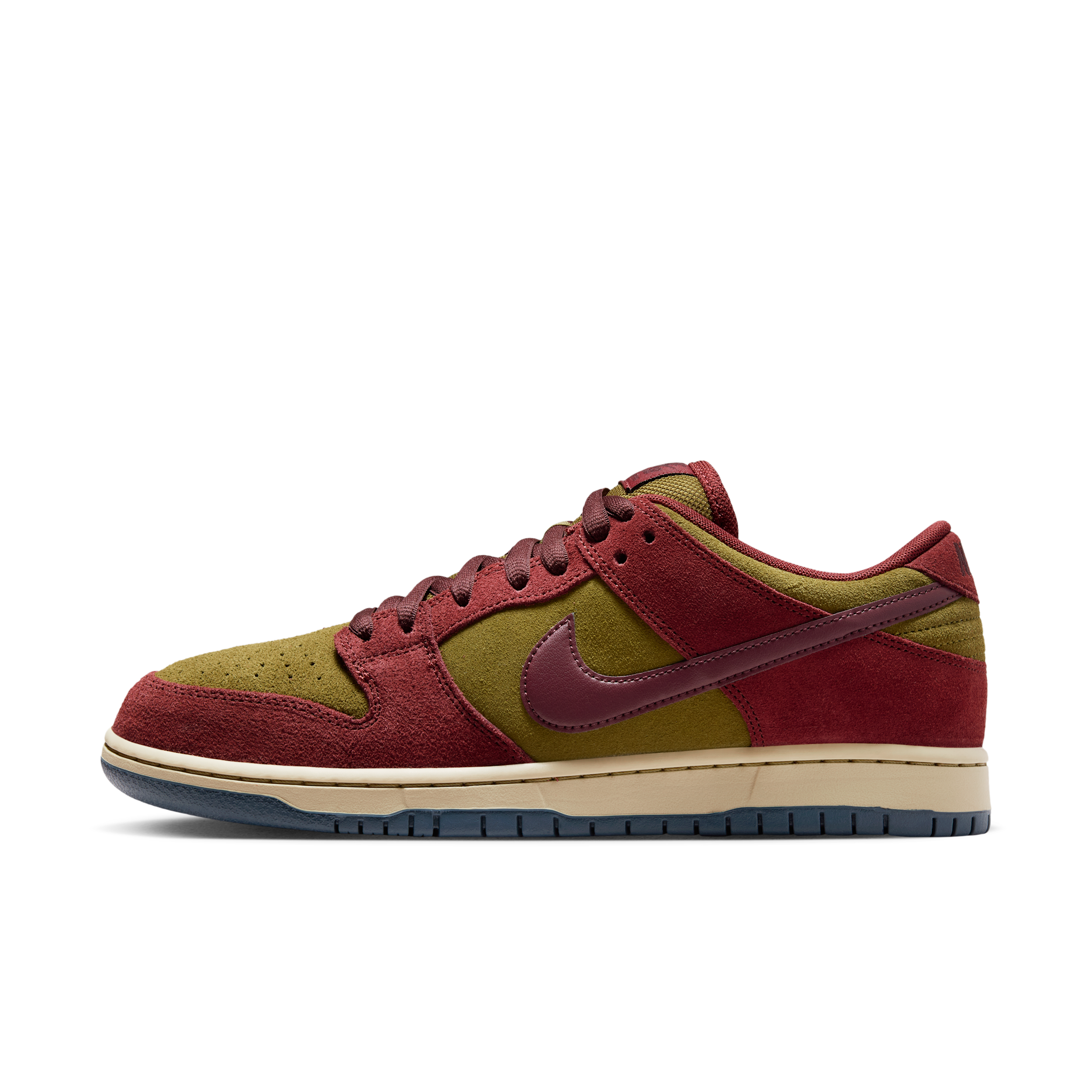 Nike SB Dunk Low Pro Skate Shoes - Red