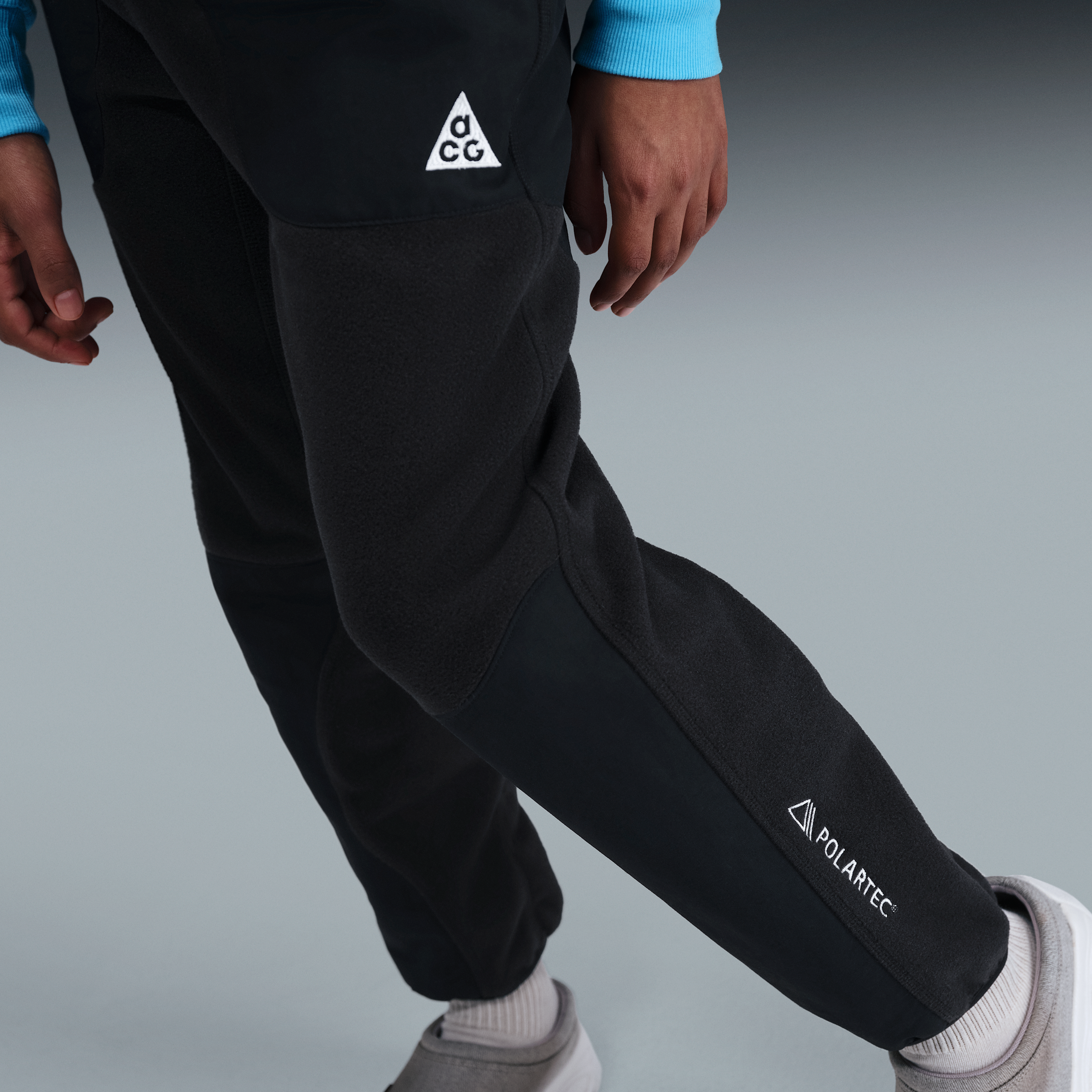 Thumbnail - Nike ACG "Wolf Tree" Polartec® Hose für ältere Kinder - Schwarz