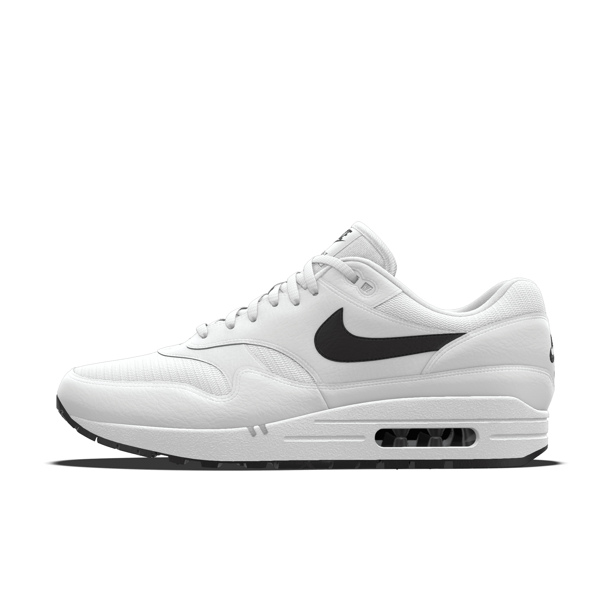 Personalizowane buty damskie Nike Air Max 1 By You - Biel