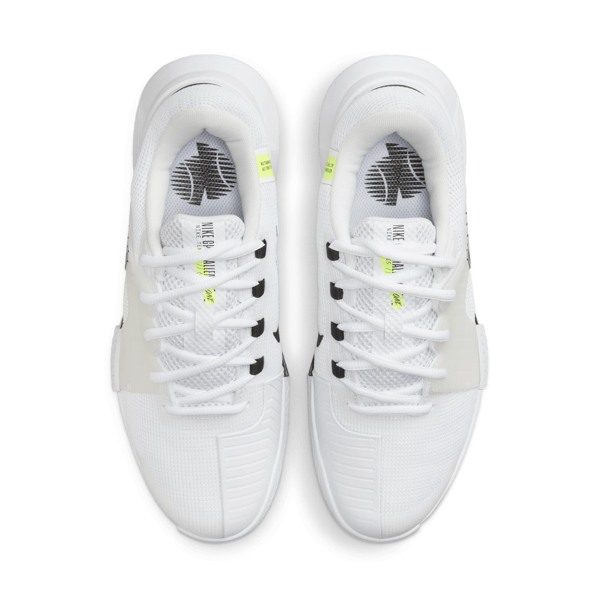 Chaussure de tennis pour surface dure Nike Zoom GP Challenge 1 pour femme - Blanc