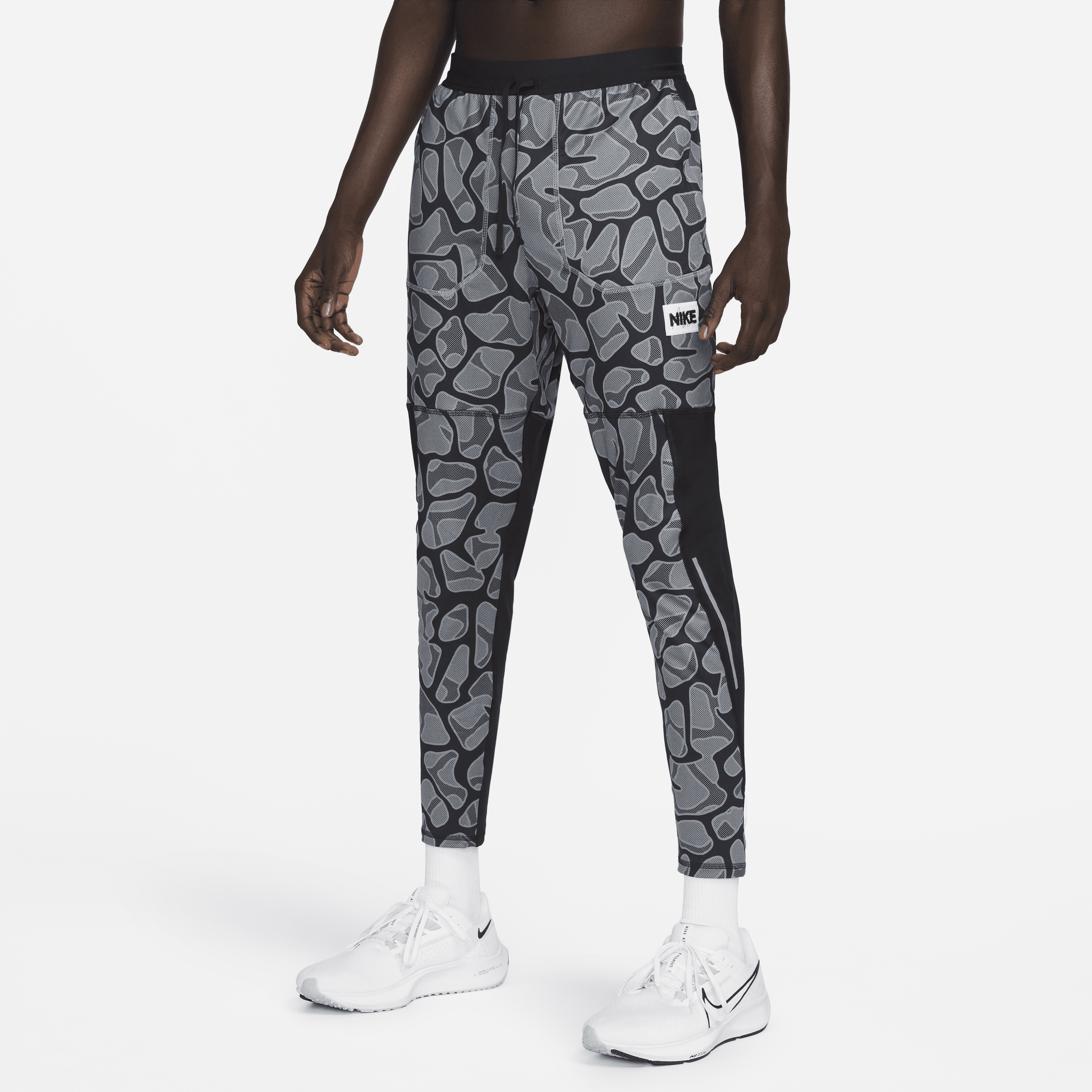 Nike Dri-FIT Stride-løbebukser til mænd - grå