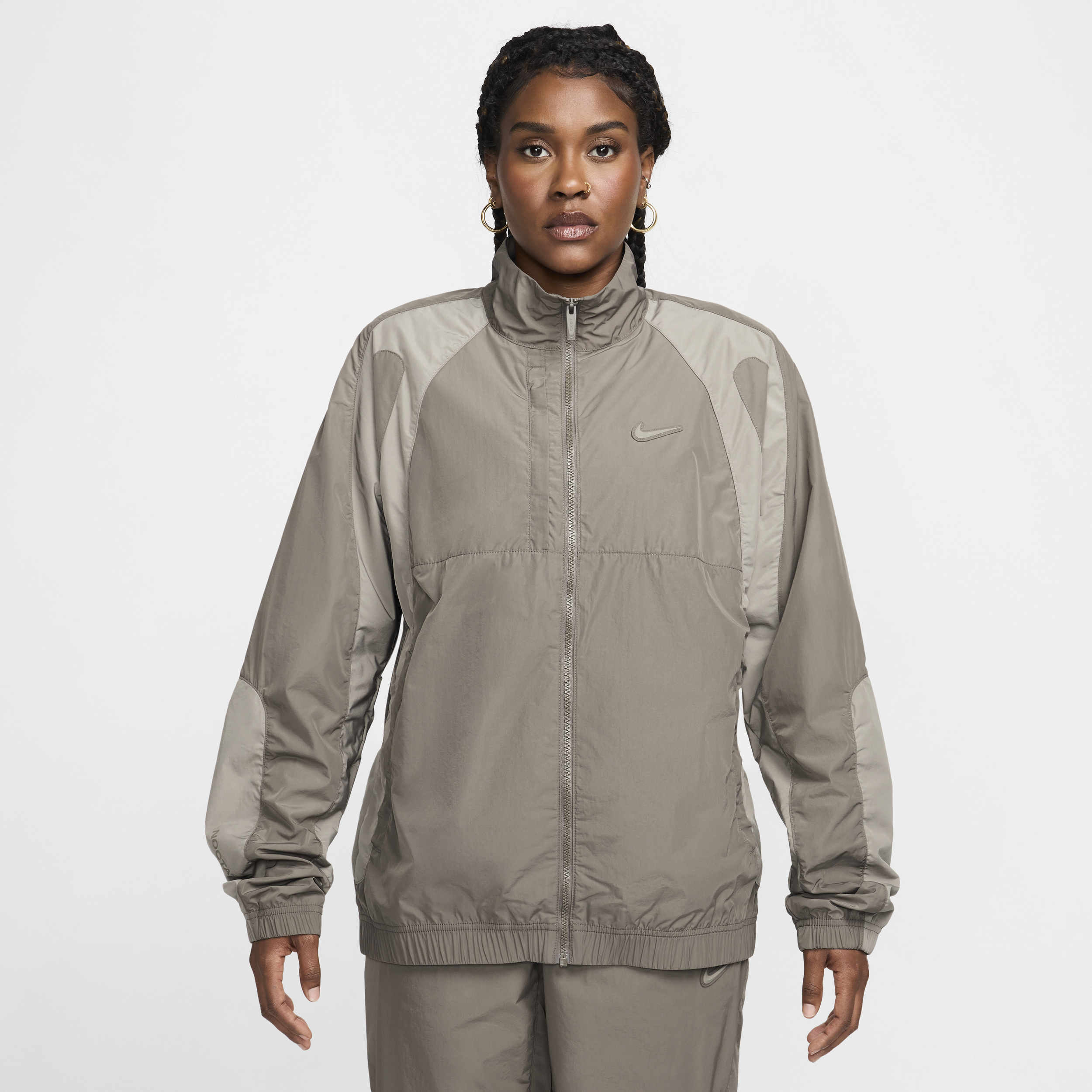 Nike x NOCTA Track Jacket - Brown, Brown | FN7666-040 | FOOTY.COM