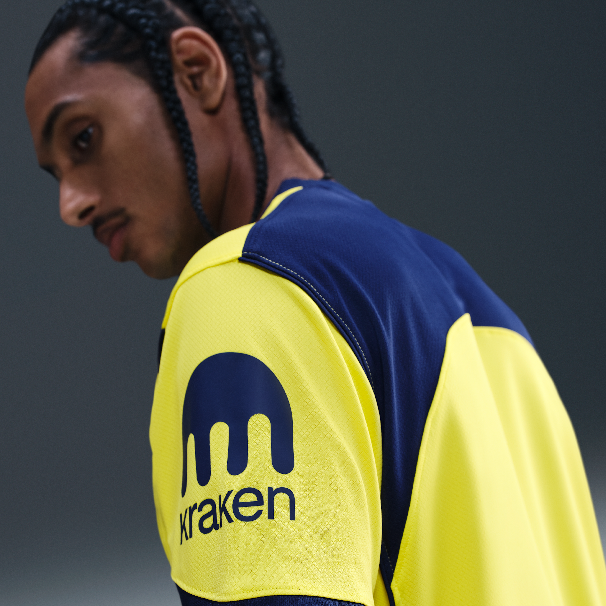 Thumbnail - Tottenham Hotspur 2025/26 Stadium Third Nike Dri-FIT Total 90 Replika-Fußballtrikot (Herren) - Gelb