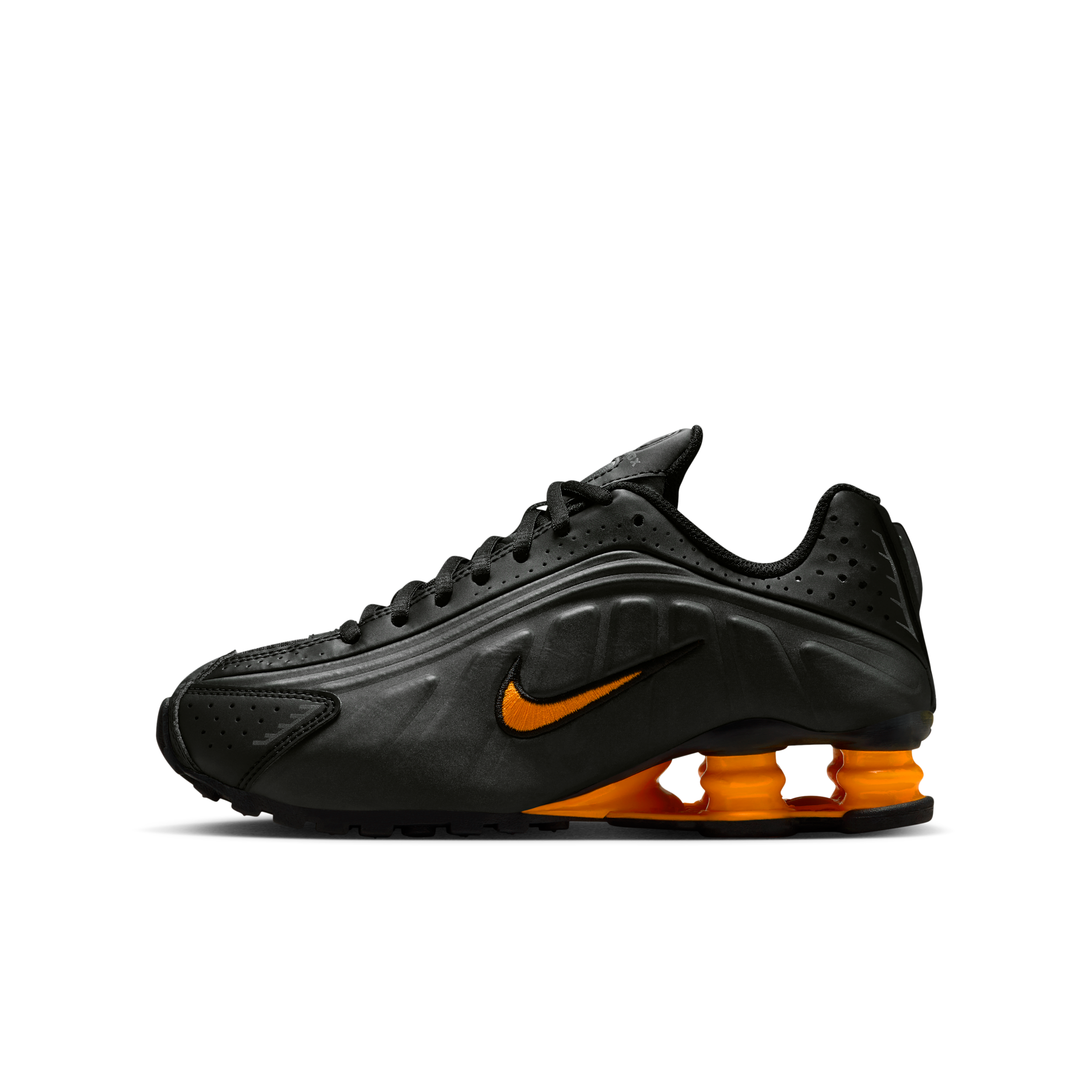 Nike Shox R4 Older Kids Shoes - Black