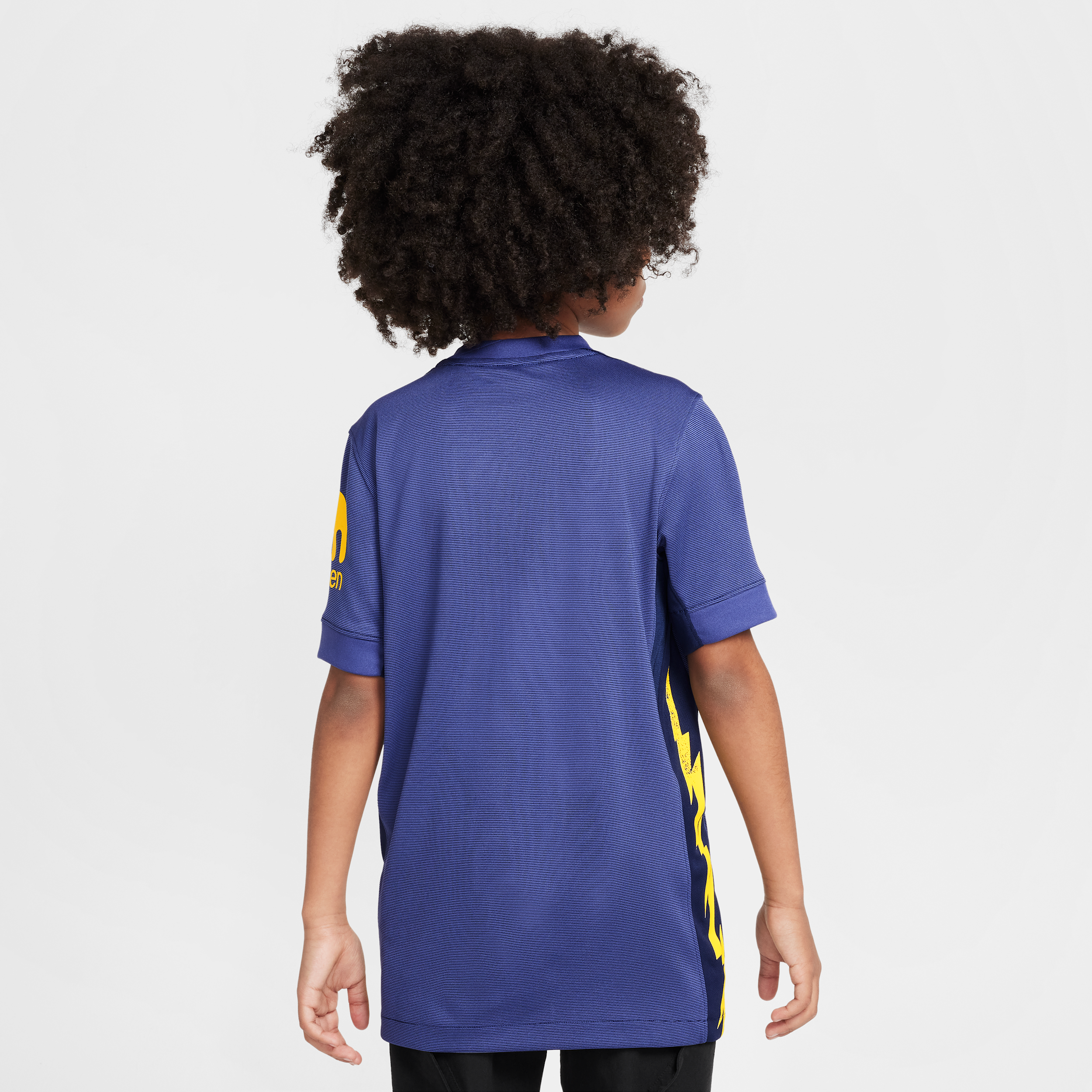 Thumbnail - Atlético Madrid 2025/26 Stadium Away Nike Replika Fußballtrikot mit Dri-FIT-Technologie (ältere Kinder) - Blau