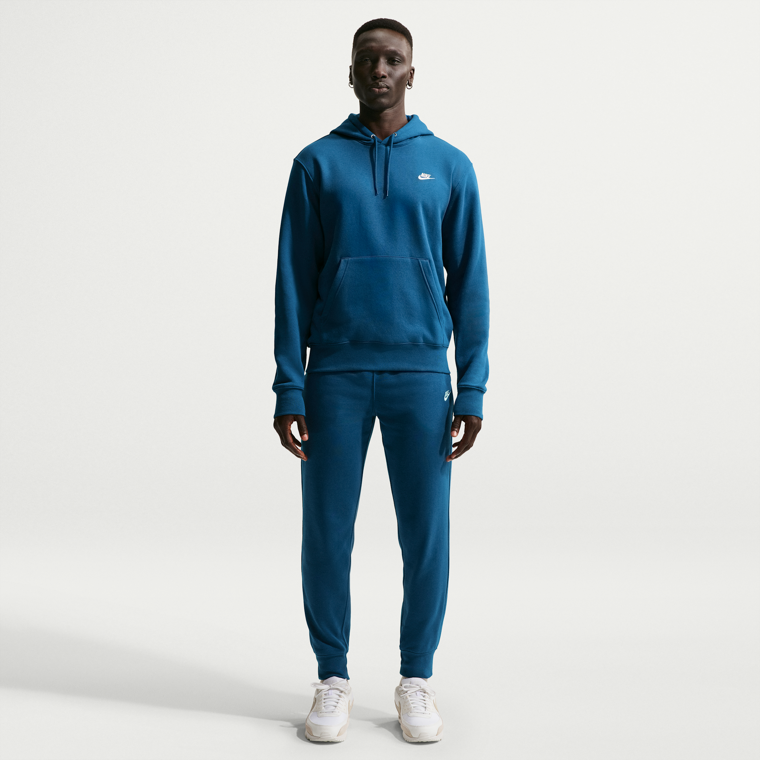 Pantaloni jogger in French Terry Nike Club – Uomo - Blu