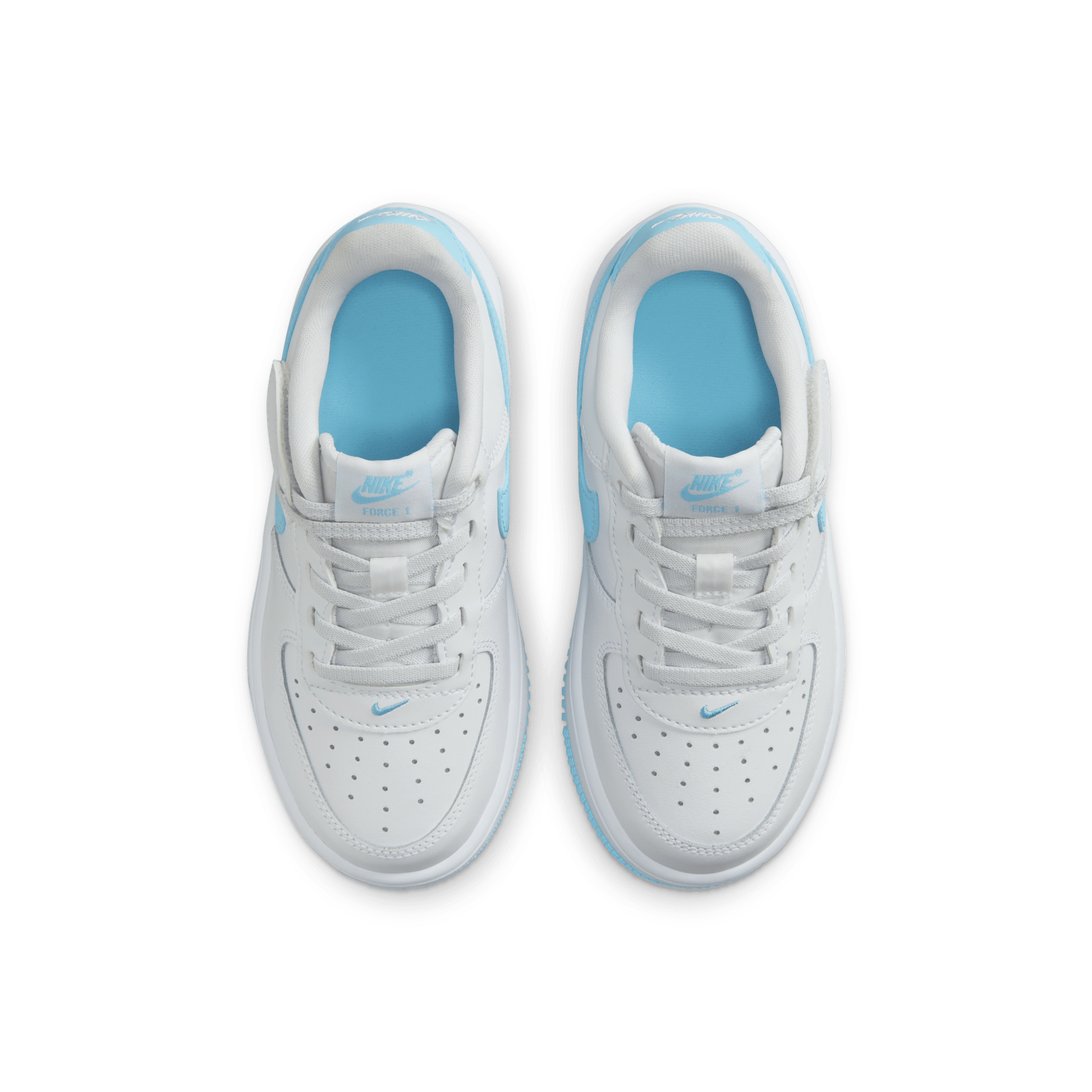 Chaussure Nike Force 1 Low EasyOn pour enfant - Blanc