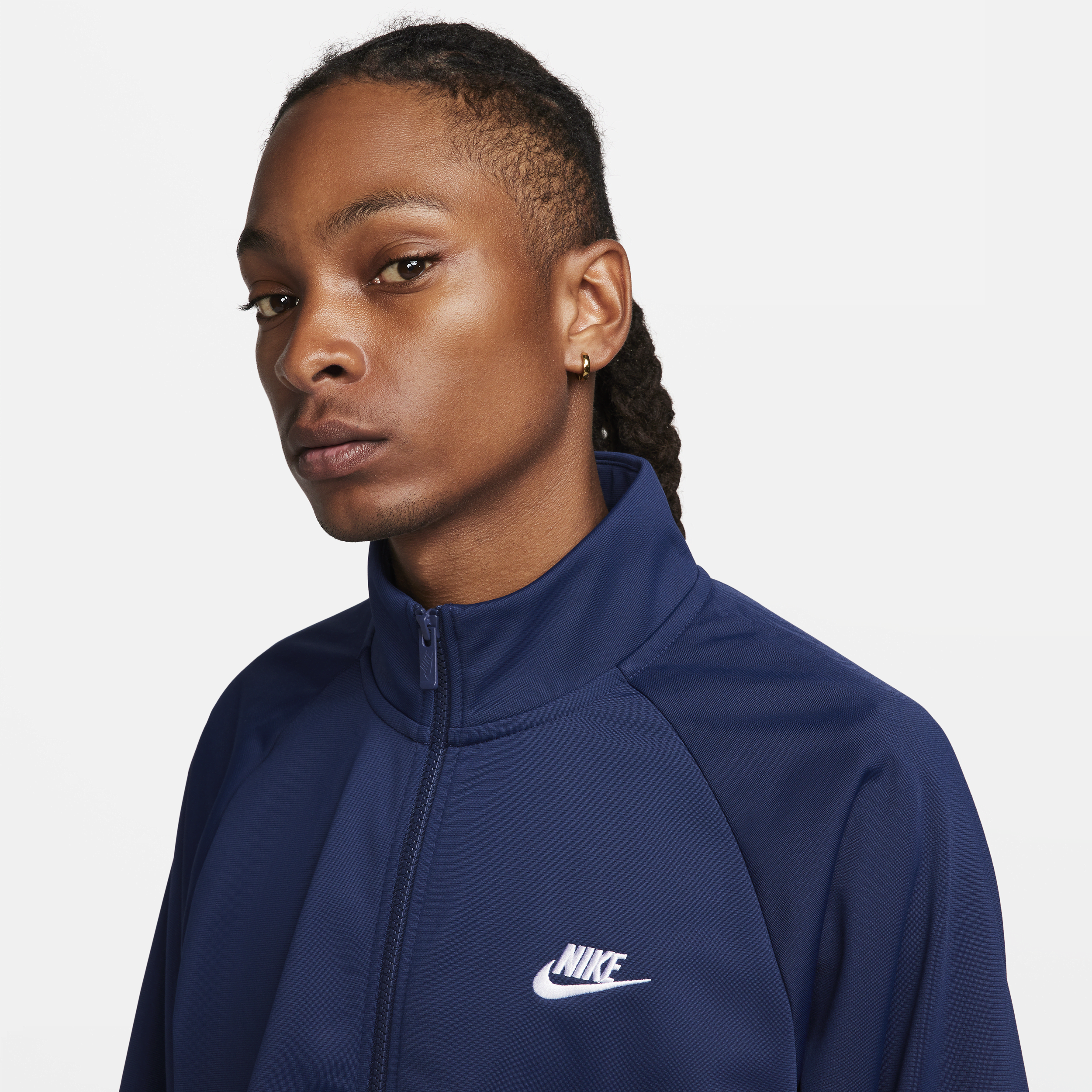 Survêtement en maille de polyester Nike Club pour homme - Bleu