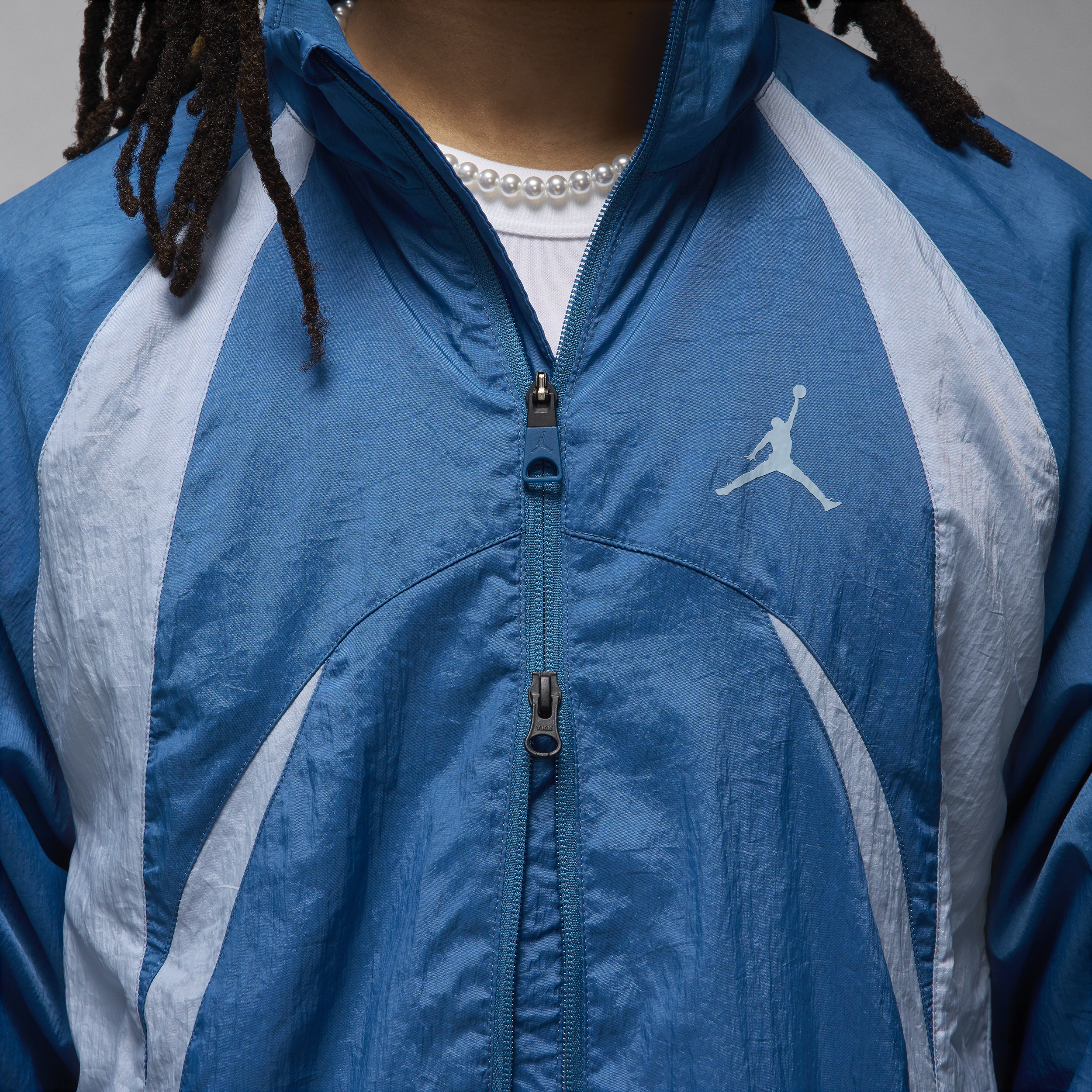 light blue jordan jacket