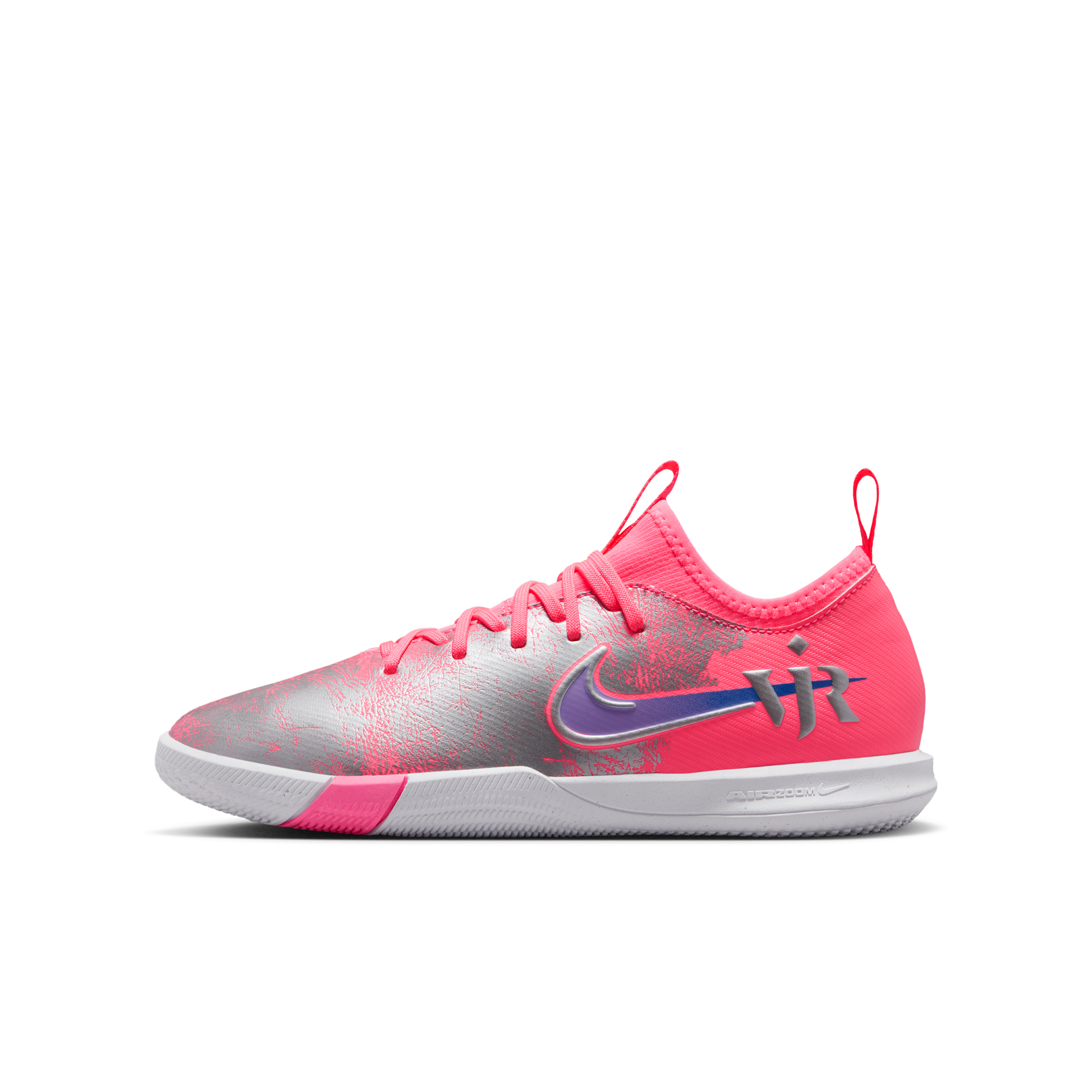 Nike Jr. Mercurial Vapor 16 Academy "Vini Jr." Scarpa da calcio a taglio basso per campi indoor/cemento – Ragazzo/a - Rosa