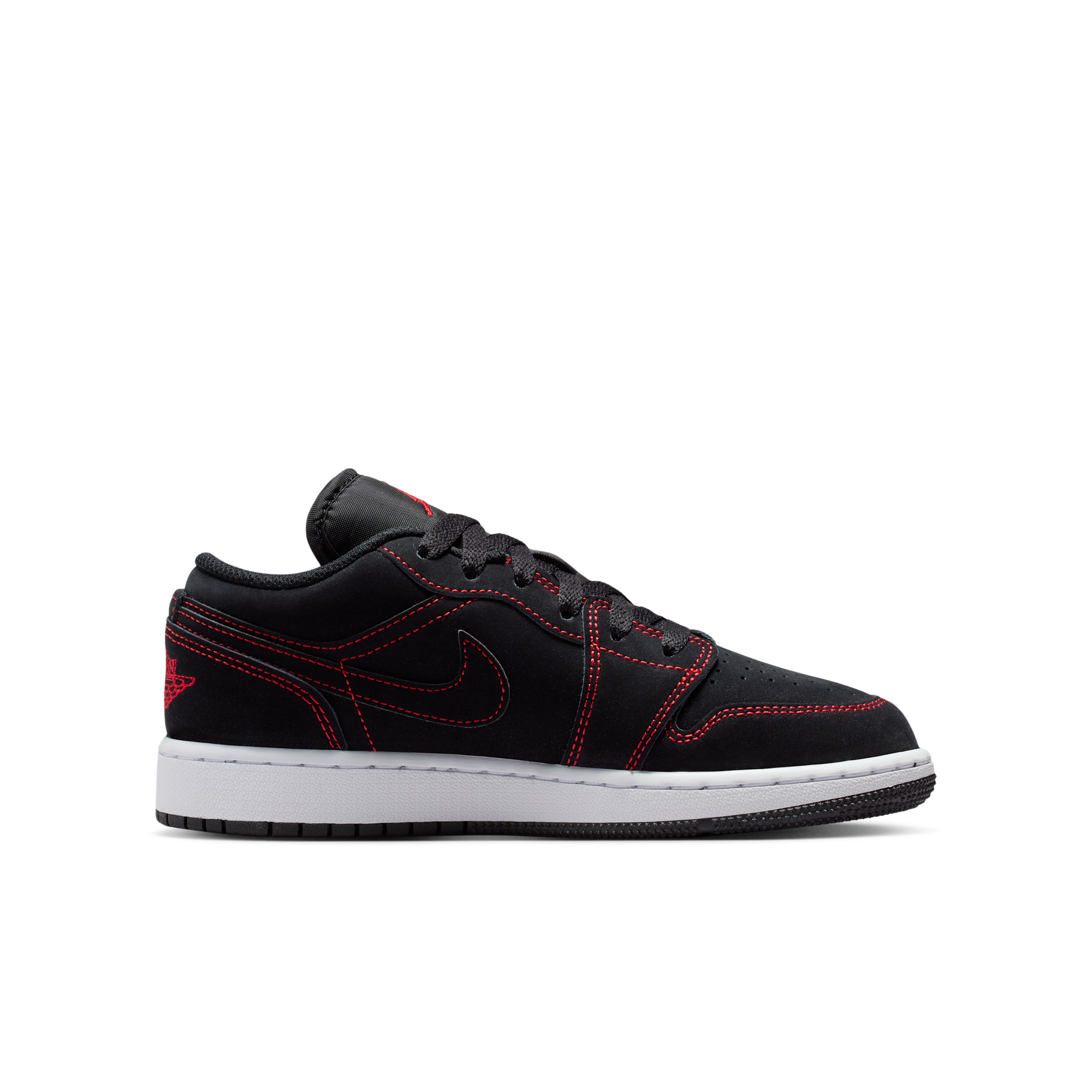 Air Jordan 1 Low kinderschoenen - Zwart - 553560-076