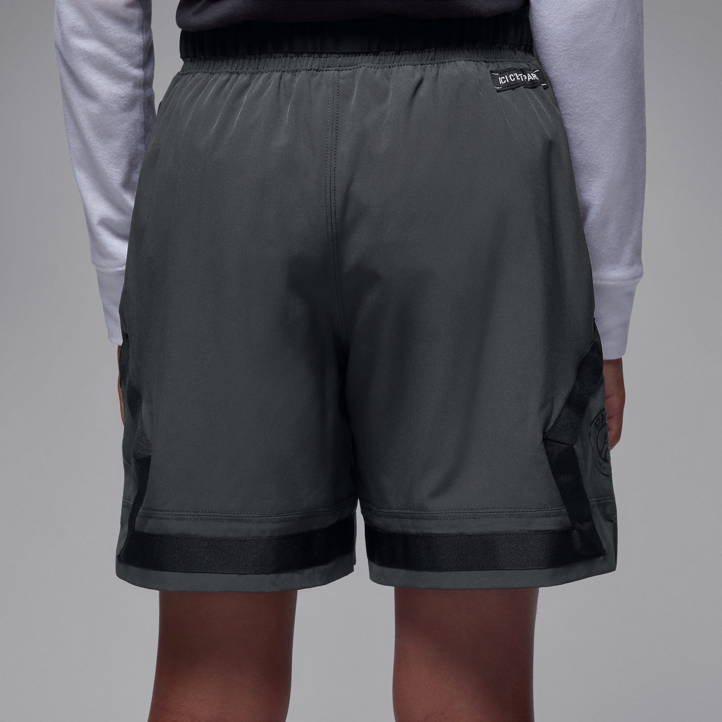 Thumbnail - Jordan Paris Saint-Germain Dri-FIT Diamond Shorts (ältere Kinder) - Grau