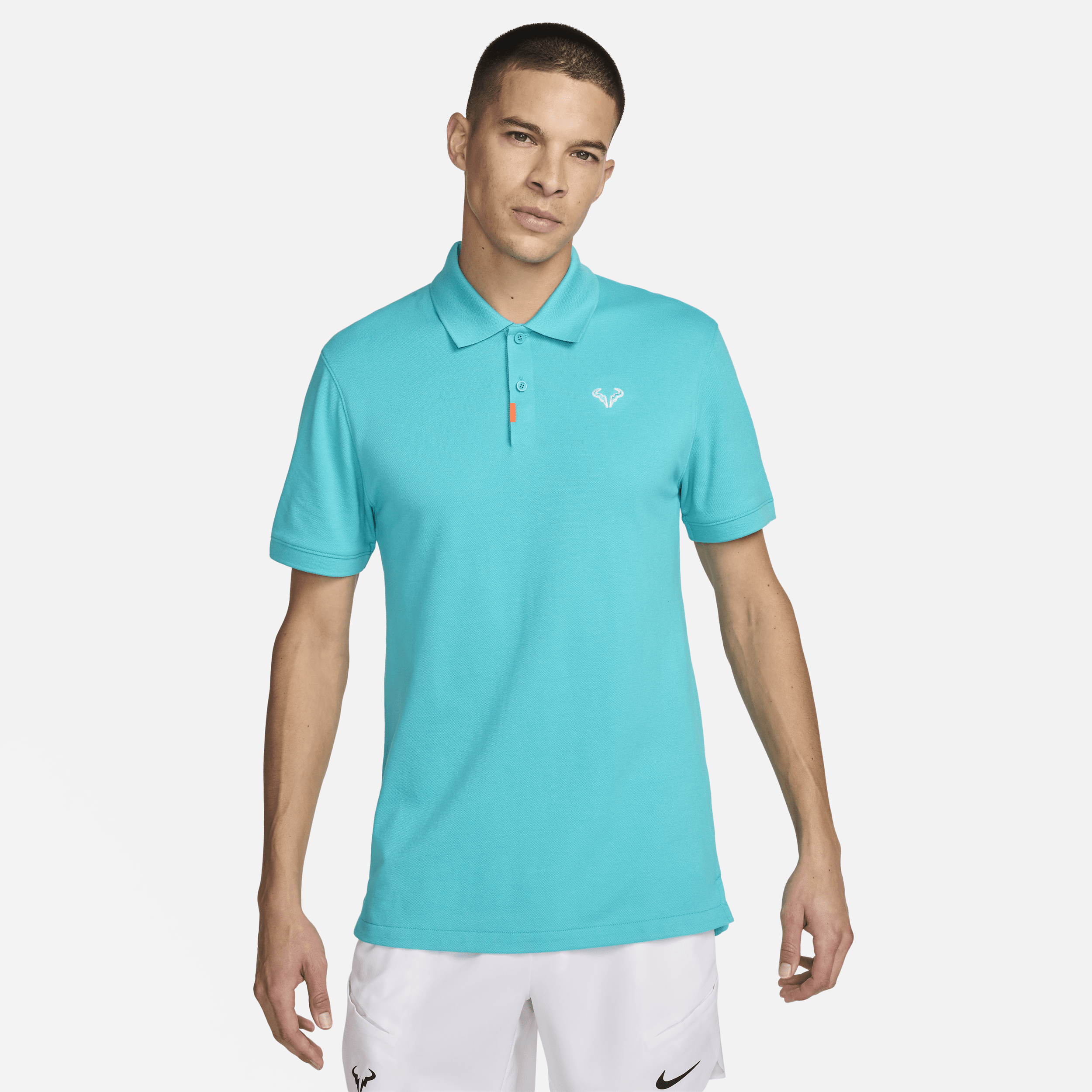 Image of The Nike Polo Rafa Polo met aansluitende pasvorm voor heren - Groen