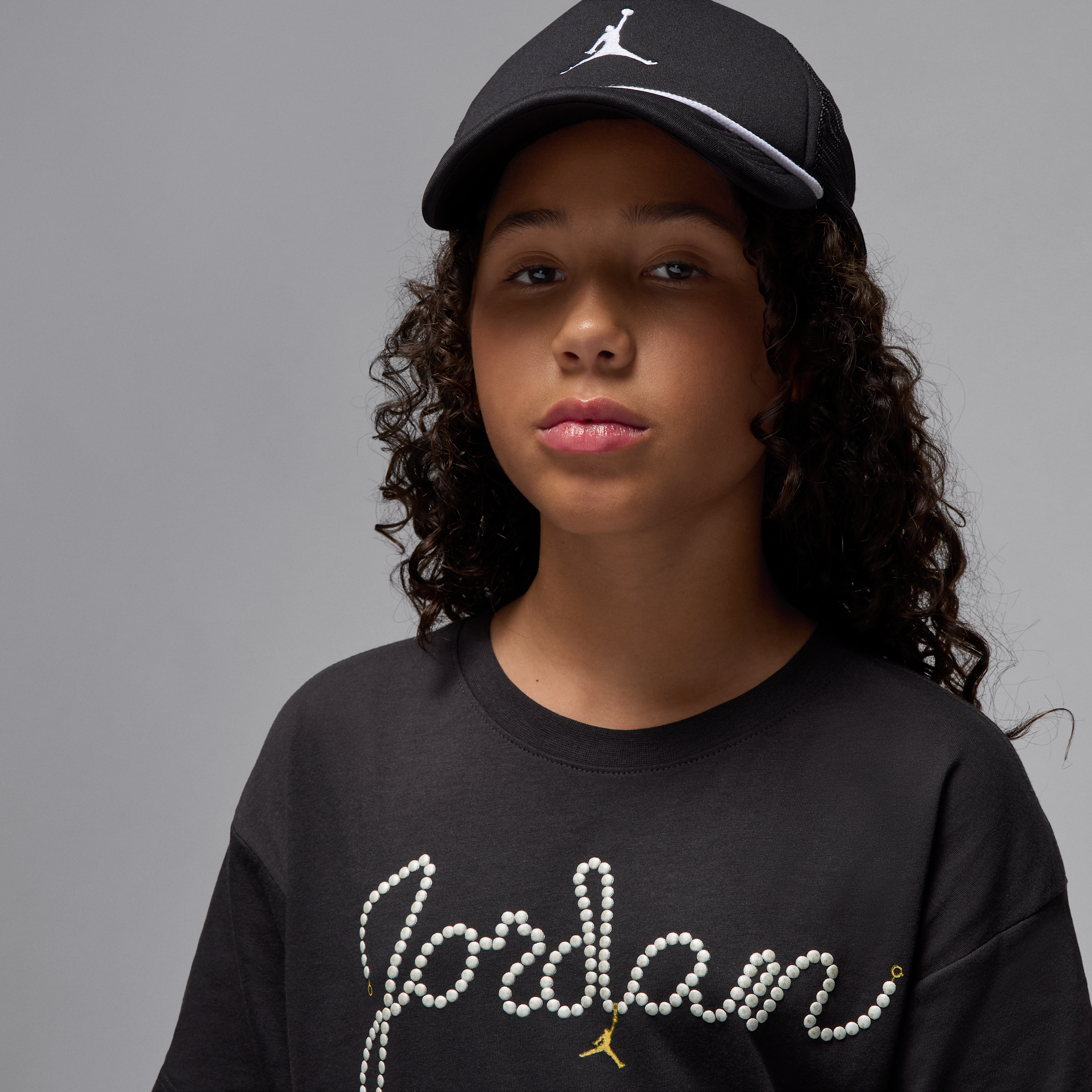 Thumbnail - Jordan Pearl T-Shirt (ältere Kinder) - Schwarz