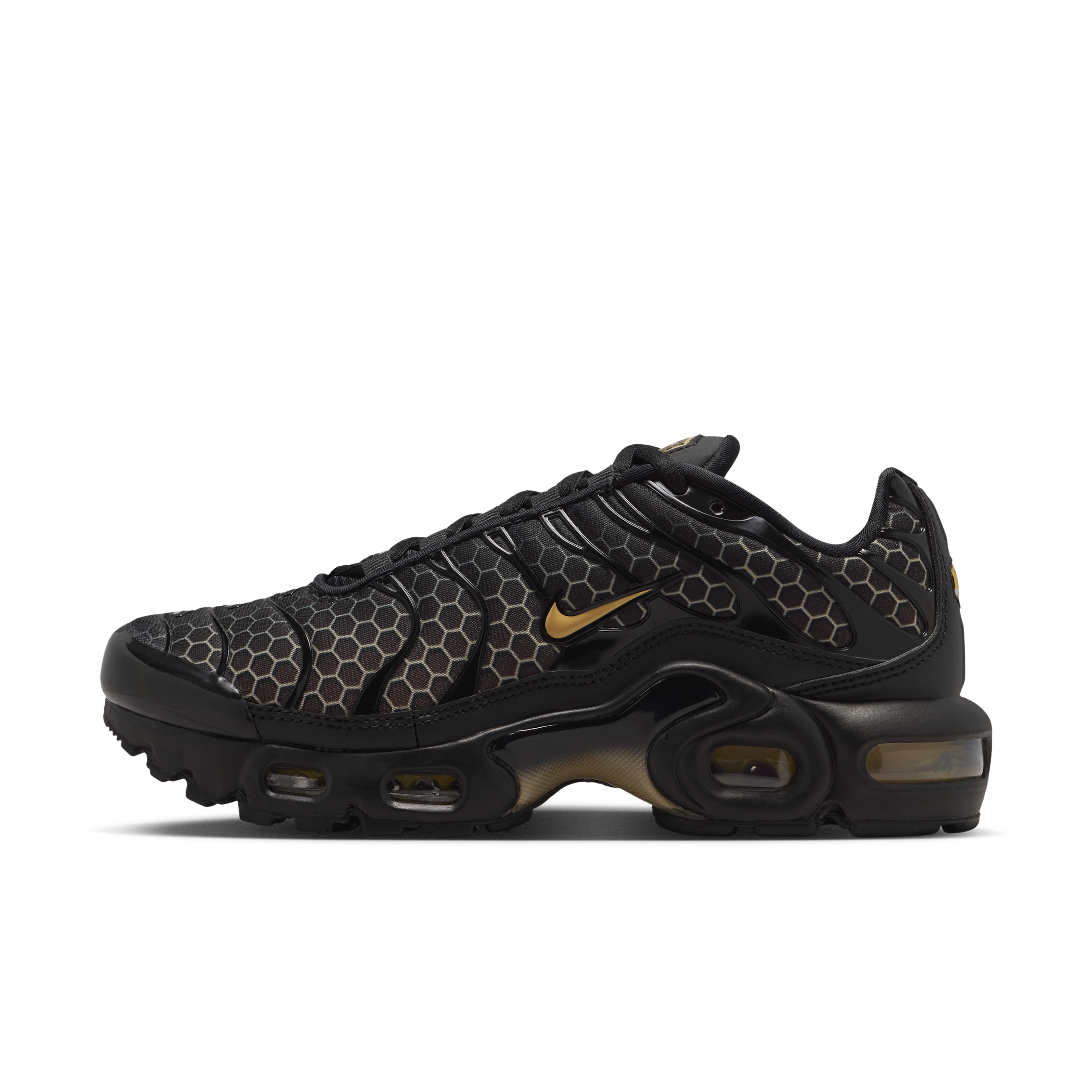 Nike Air Max Plus kindersneaker zwart