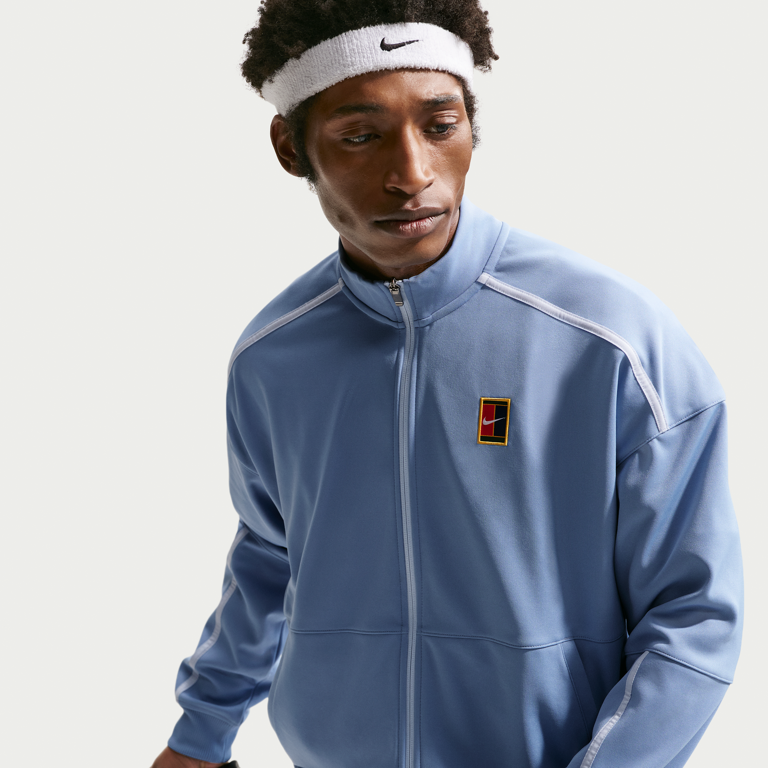 Giacca da tennis NikeCourt Heritage – Uomo - Blu