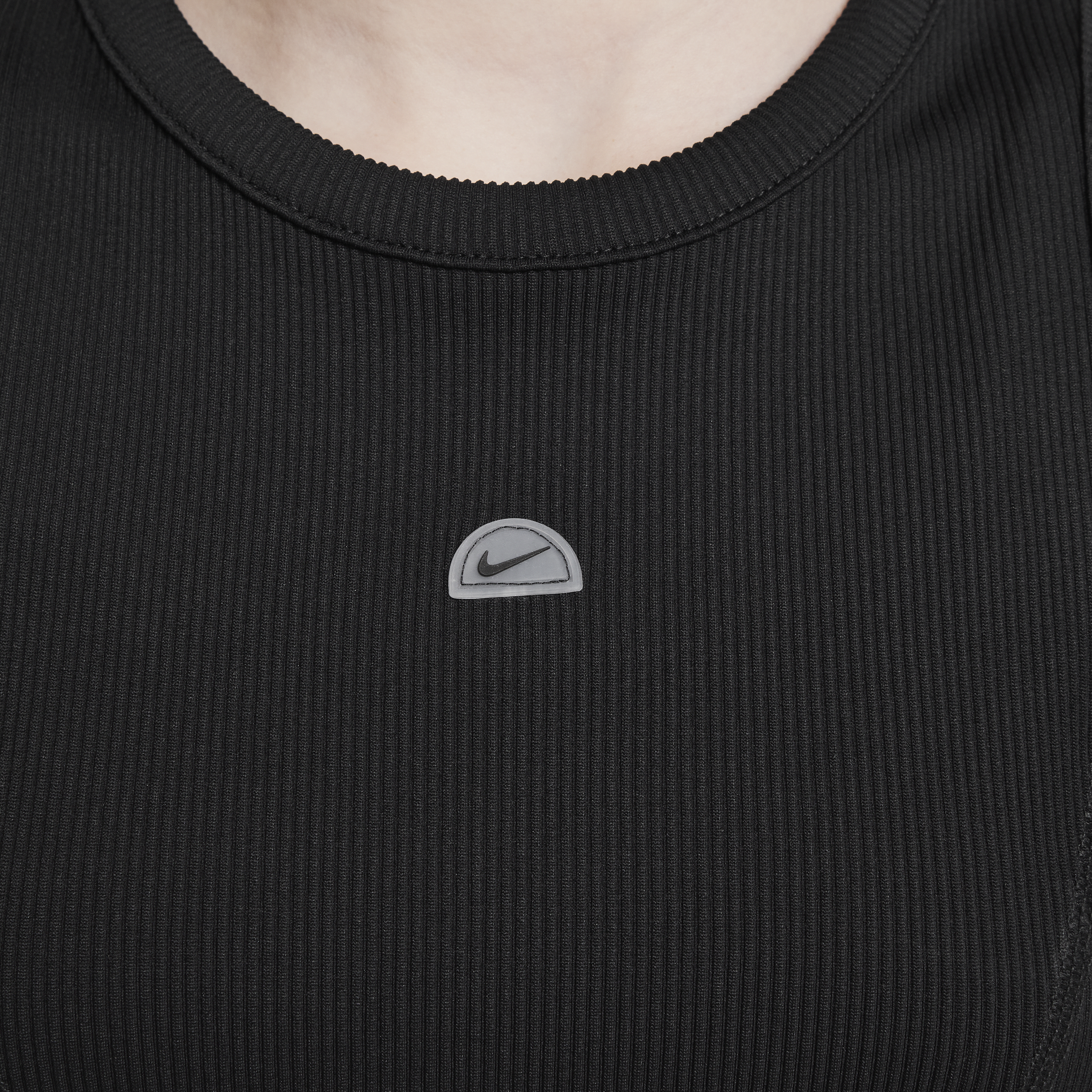 Nike Dri-FIT tanktop voor meisjes Zwart