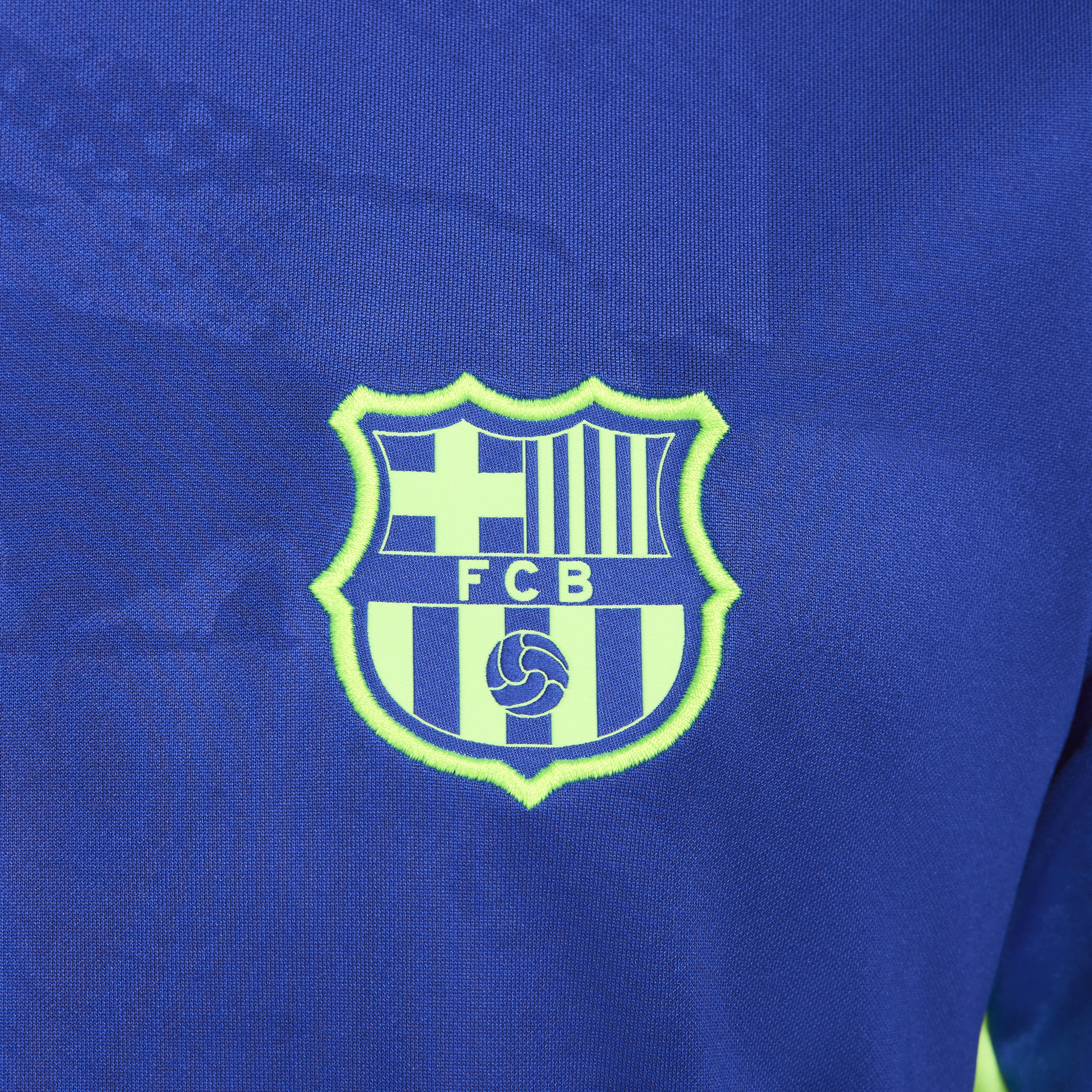 Haut de foot d'avant-match Nike Dri-FIT FC Barcelona Academy Pro Third pour homme - Bleu