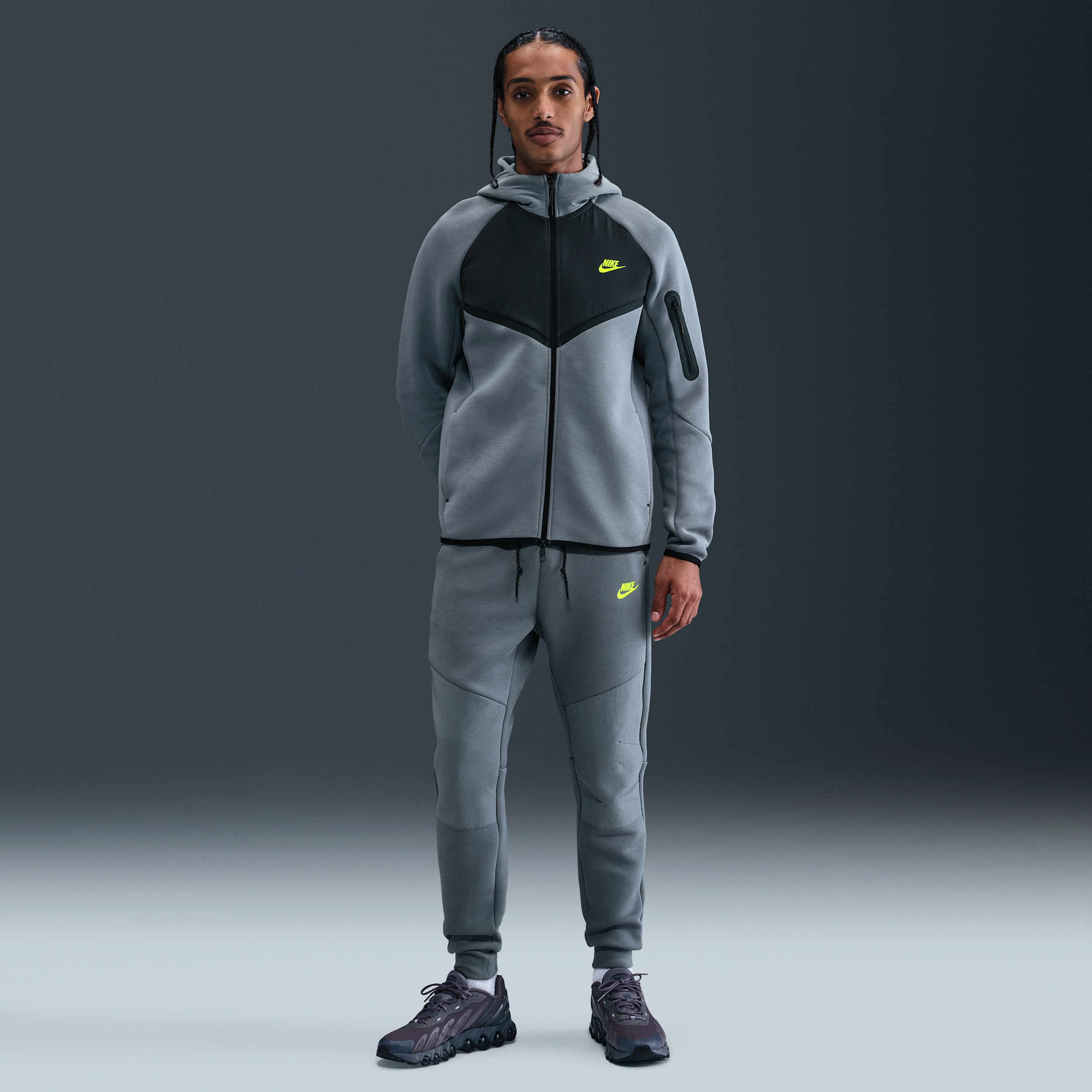 Thumbnail - Nike Tech Fleece-Jogger (Herren) - Grau