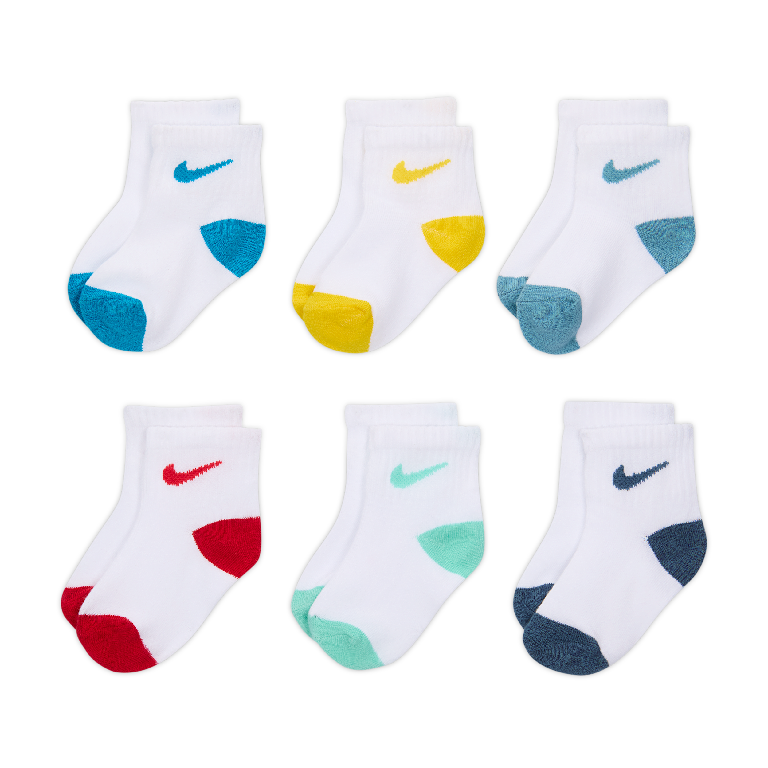 Calze alla caviglia Nike (6 paia) – Bebè - Blu