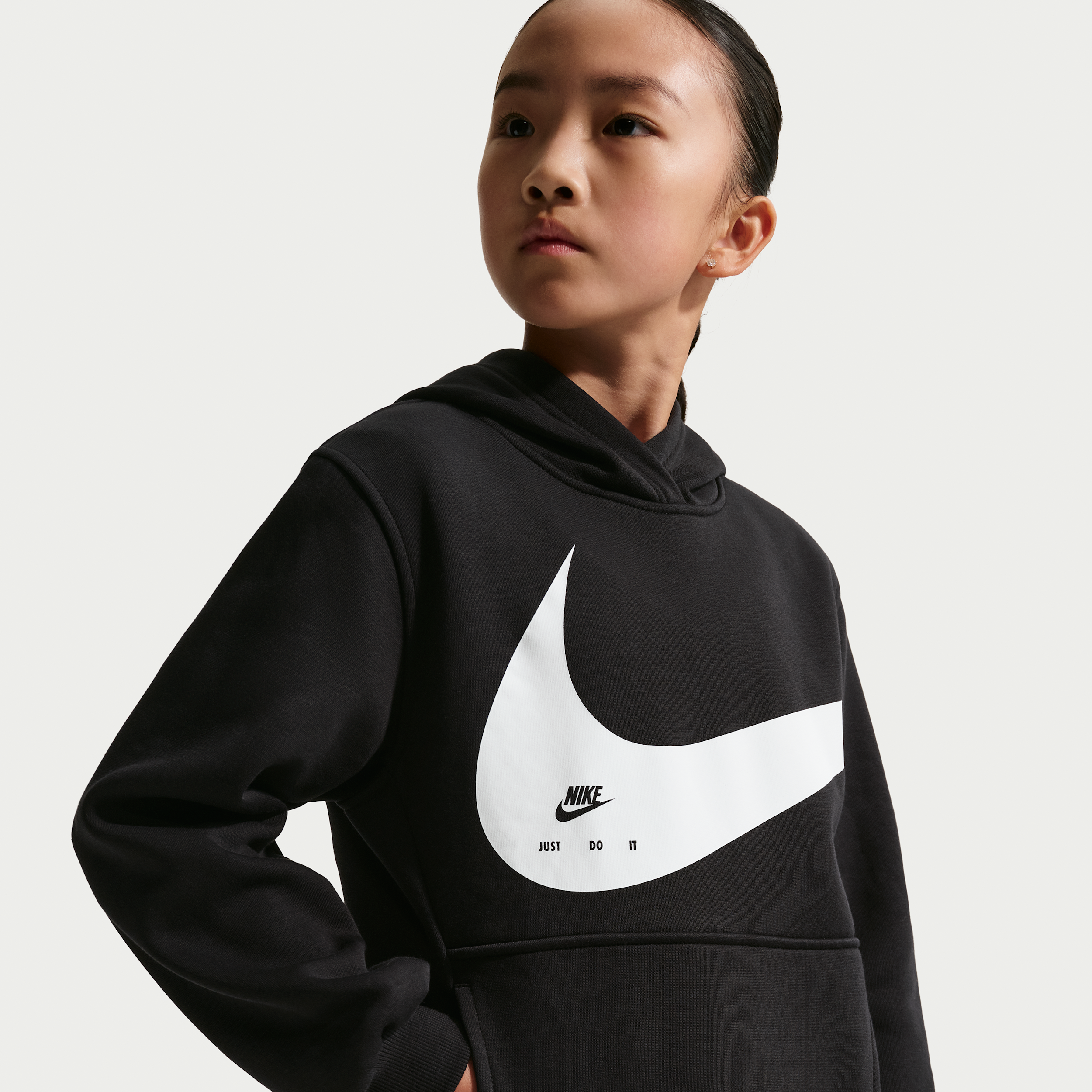 Thumbnail - Nike Club Hoodie (ältere Kinder) - Schwarz