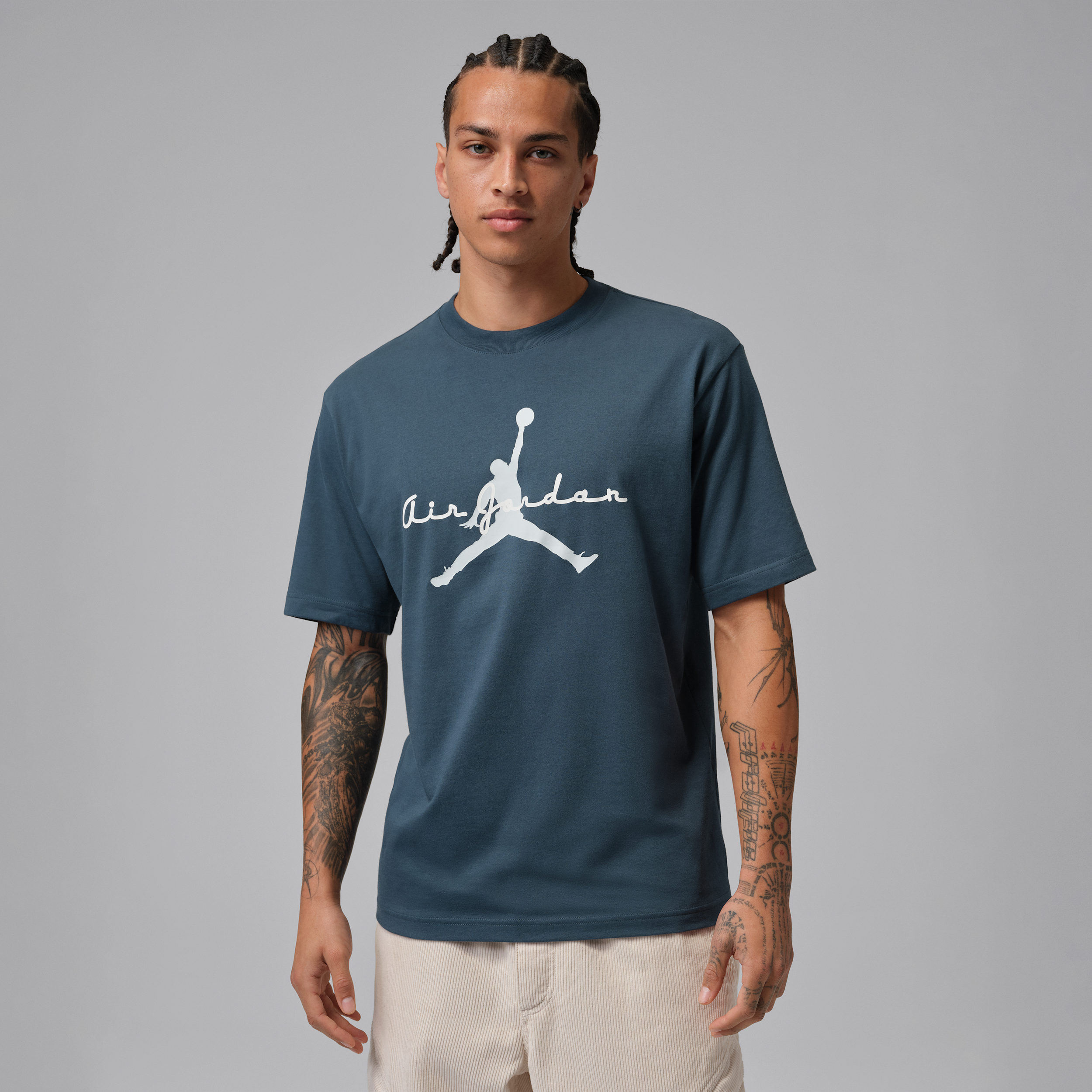 Thumbnail - Jordan Brooklyn T-Shirt mit Grafik (Herren) - Blau