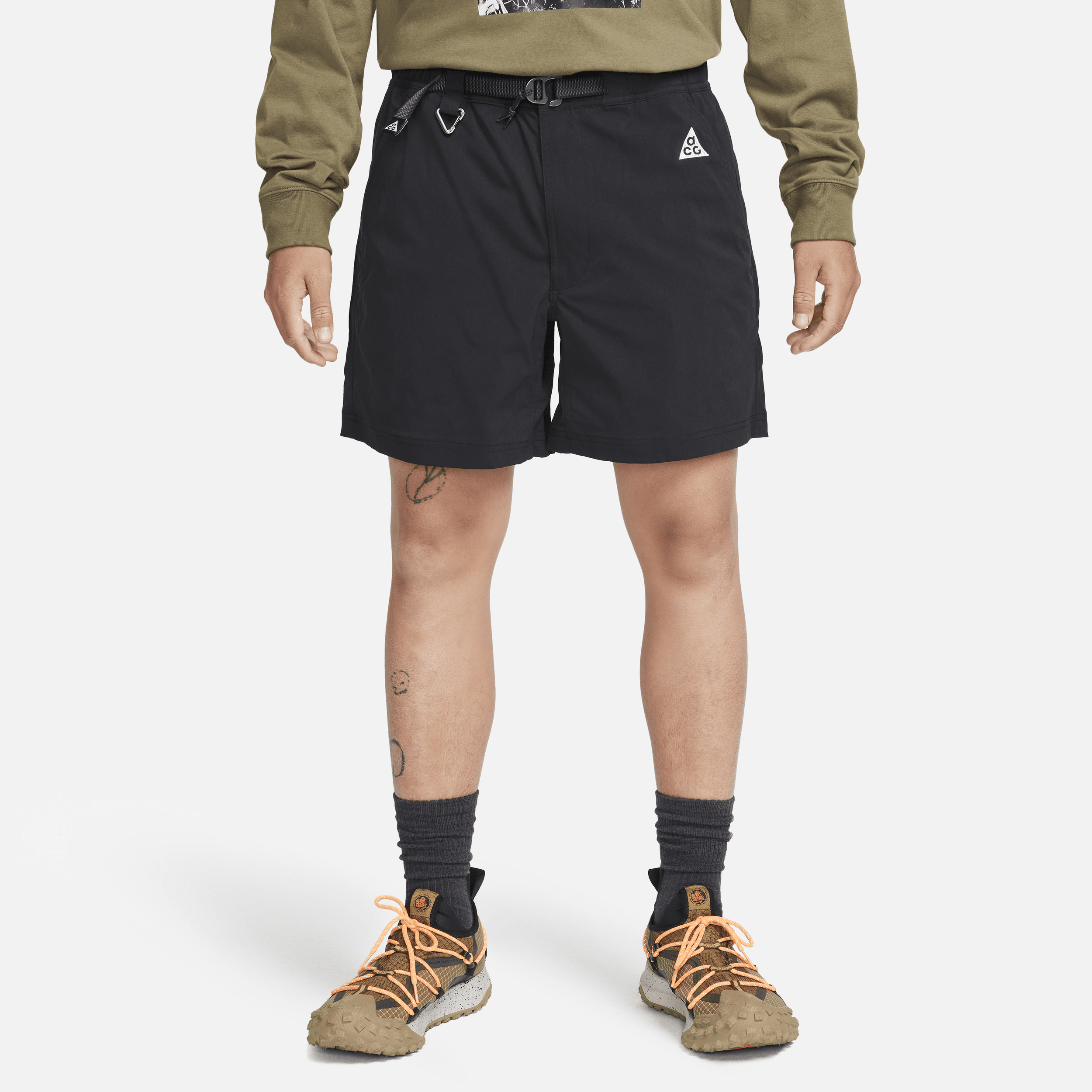 Nike ACG Men's Hiking Shorts - Black - Nylon/Elastane